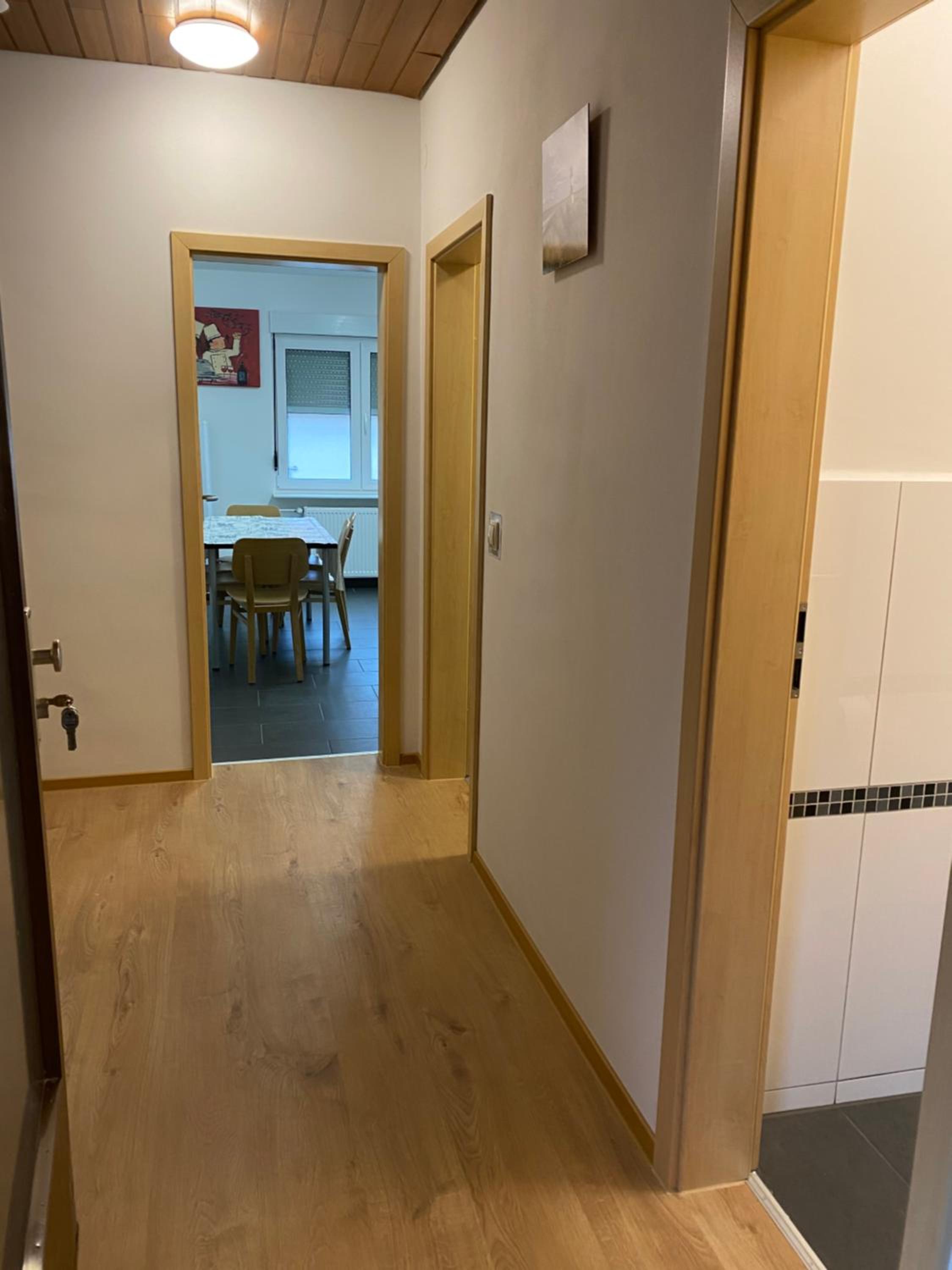 Wohnung mit 4 Schlafzimmer, bis 6 Personen, Privatparkplatz