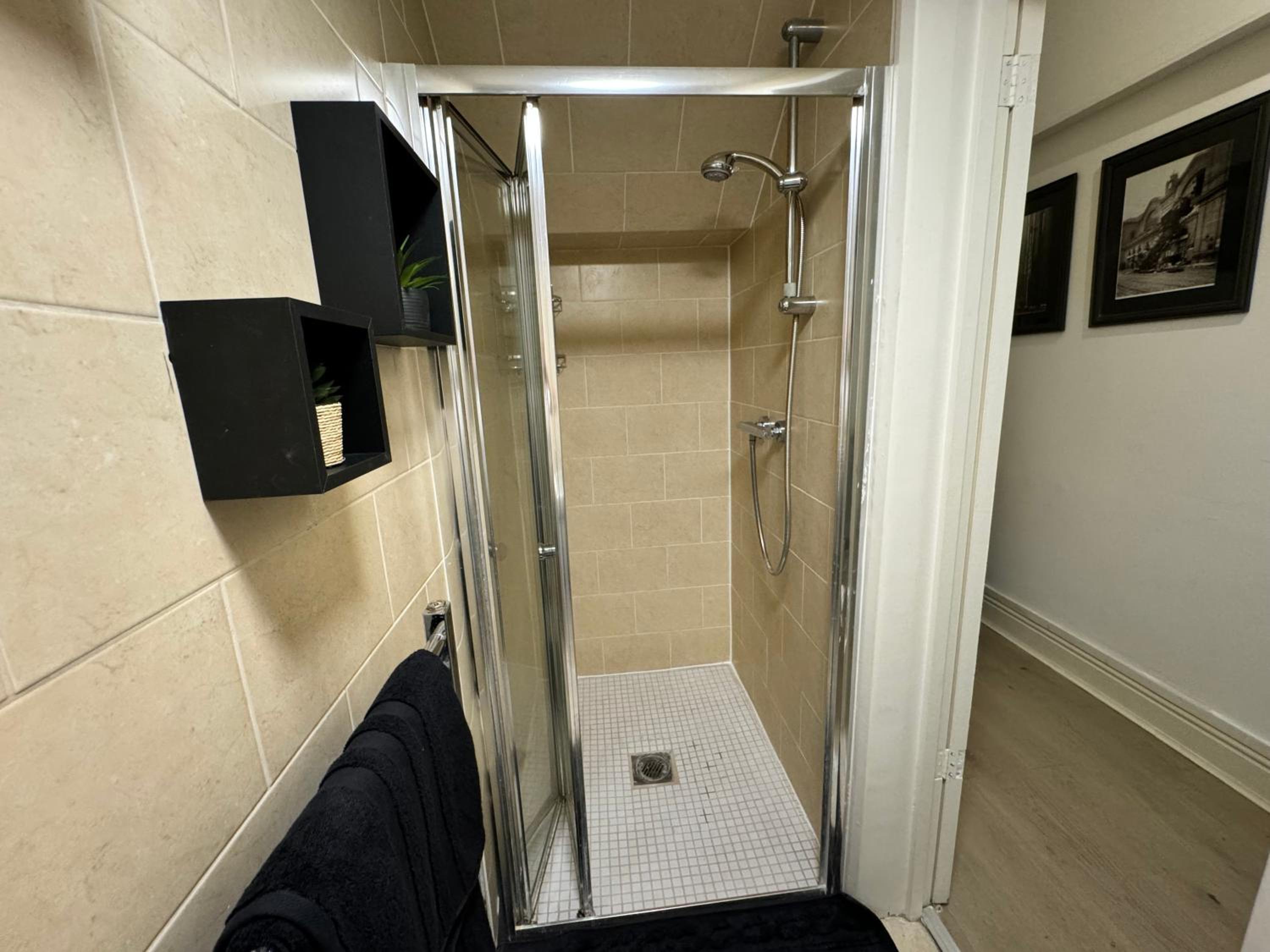 Modern spacious studio with a courtyard located in central London