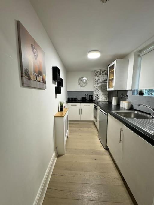 Modern spacious studio with a courtyard located in central London