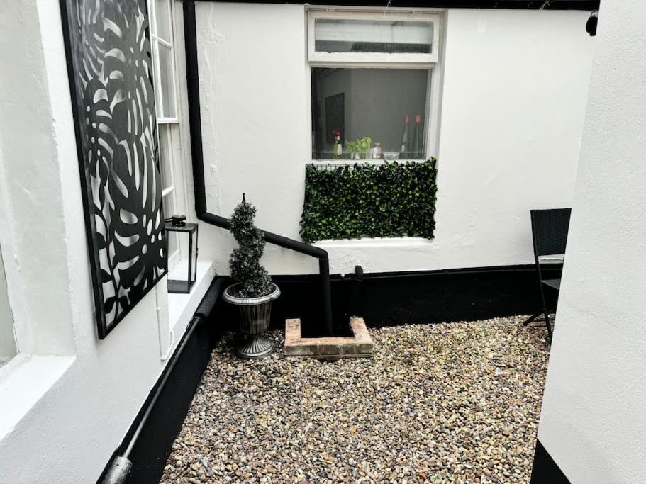 Modern spacious studio with a courtyard located in central London