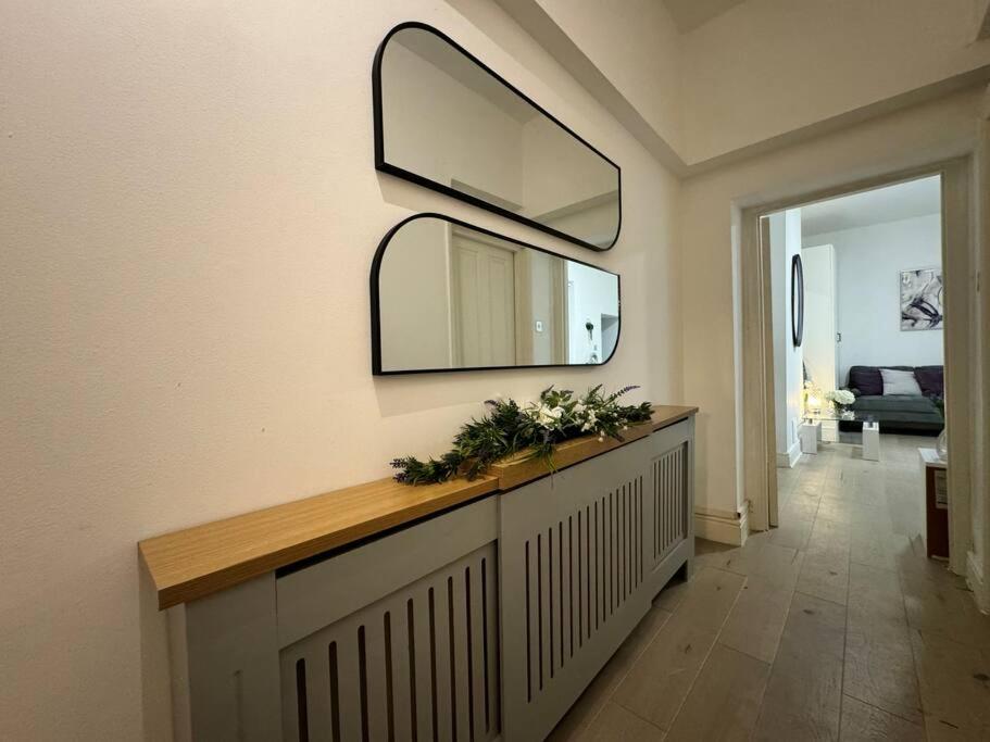 Modern spacious studio with a courtyard located in central London