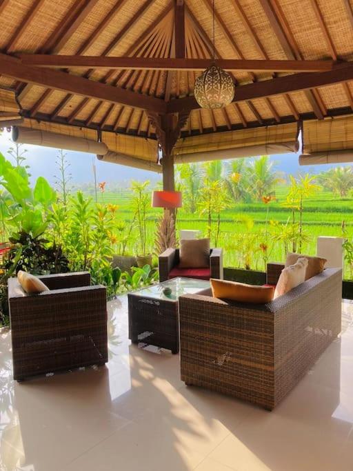 Spacious Villa with Pool & Amazing Rice Field View