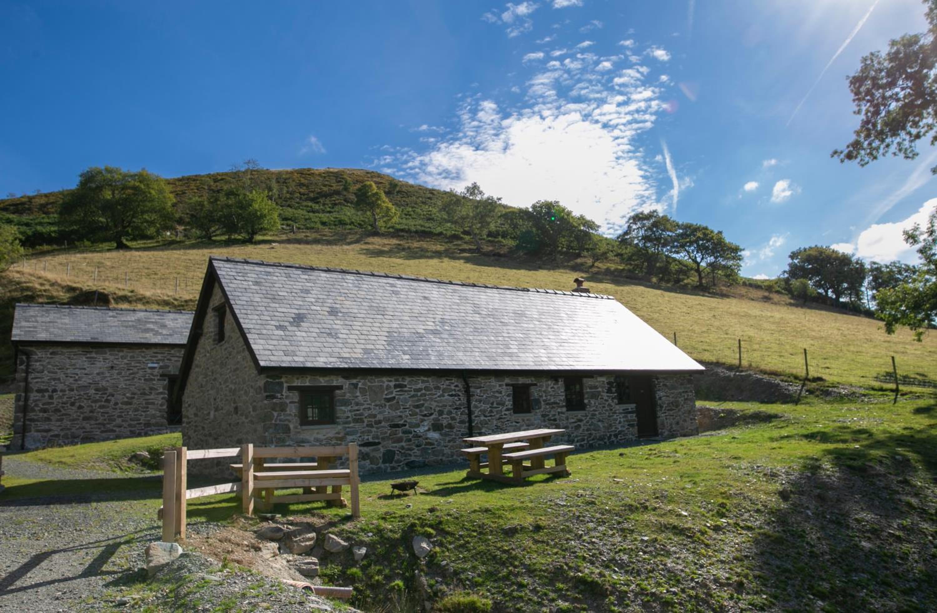 Cwm Clyd Longhouse view 2