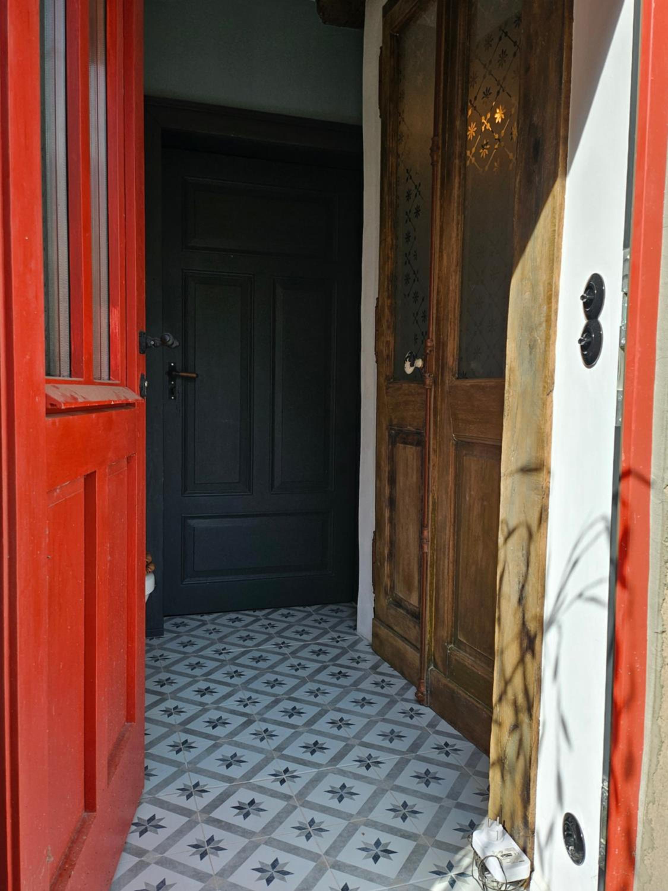 Nachtwächterhäuschen mit Sauna