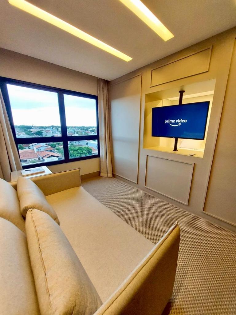 Alto Luxo - 12º Andar, Cama King e Móveis Assinados