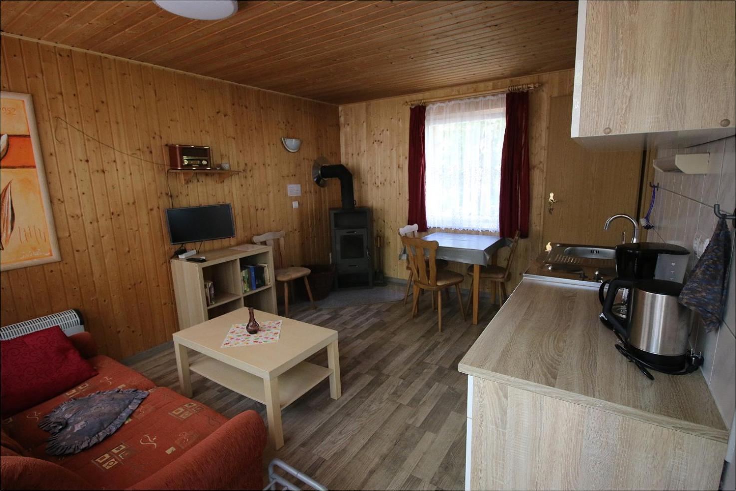 Bungalow RUHE UND STURM direkt am STRAND mit KAMIN nur für ERWACHSENE