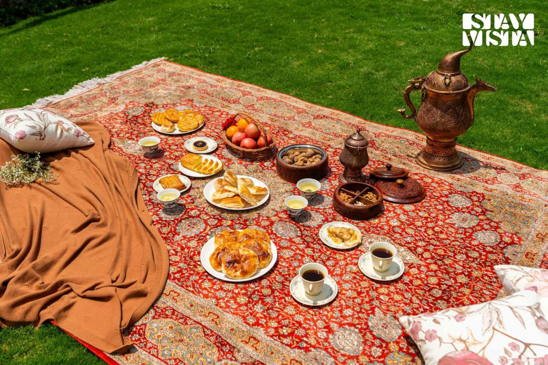 StayVista at Alpha and Peek a boo with Lawn, BBQ, Aframe and Bonfire view 5