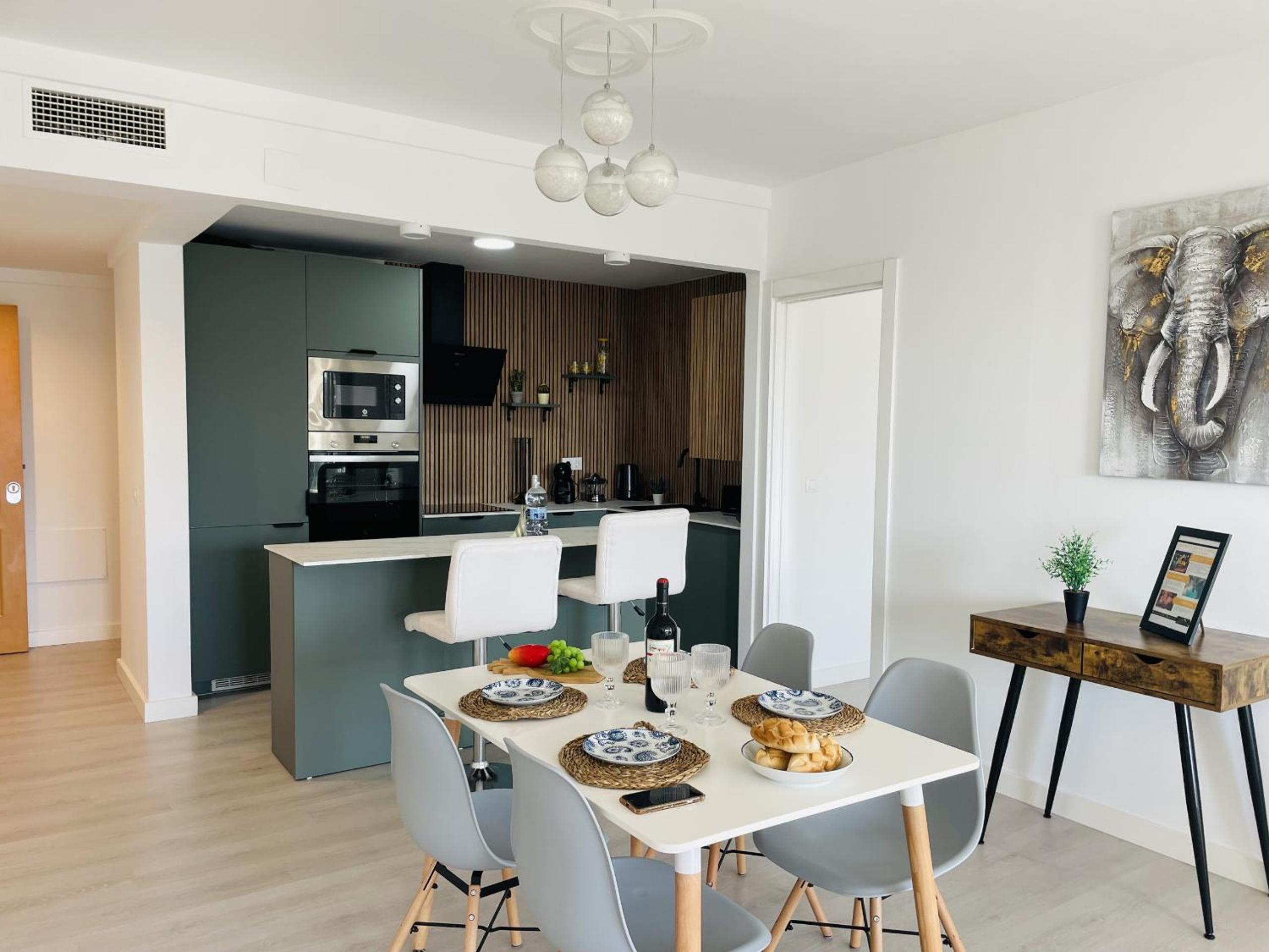 Apartamento Altos de Tamango con vistas y pisicina