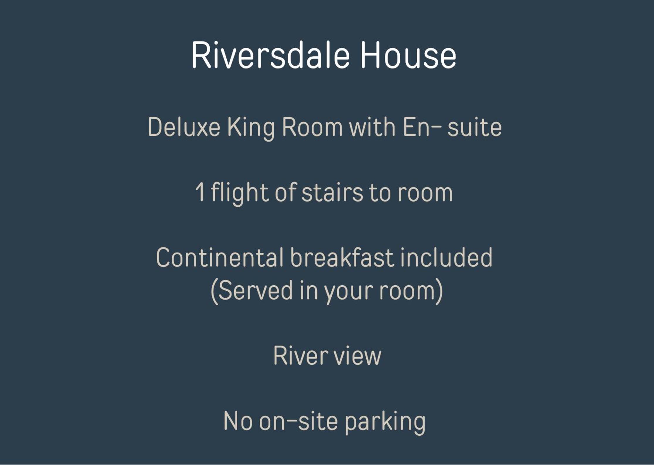 Riversdale House Bed & Breakfast
