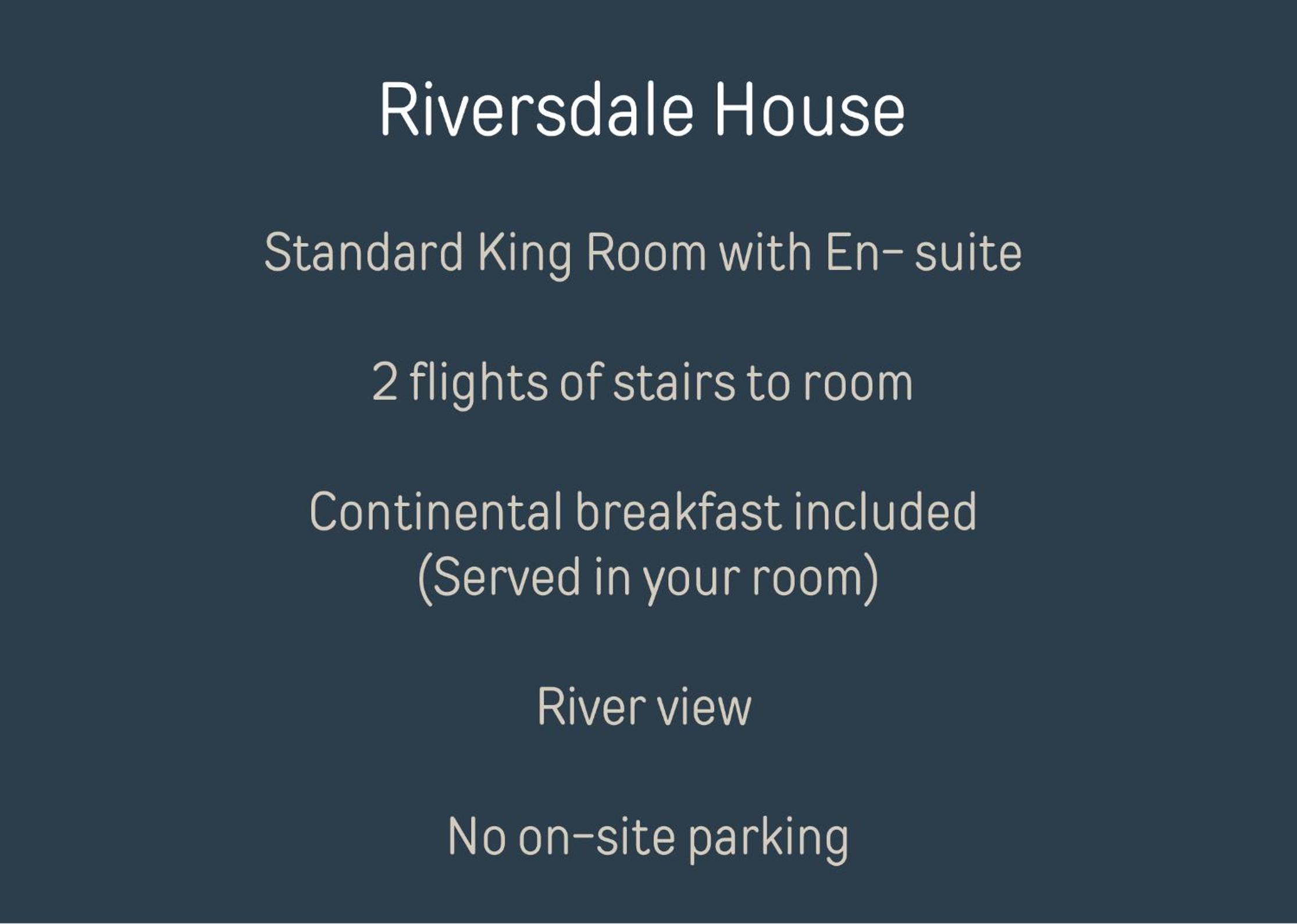 Riversdale House Bed & Breakfast