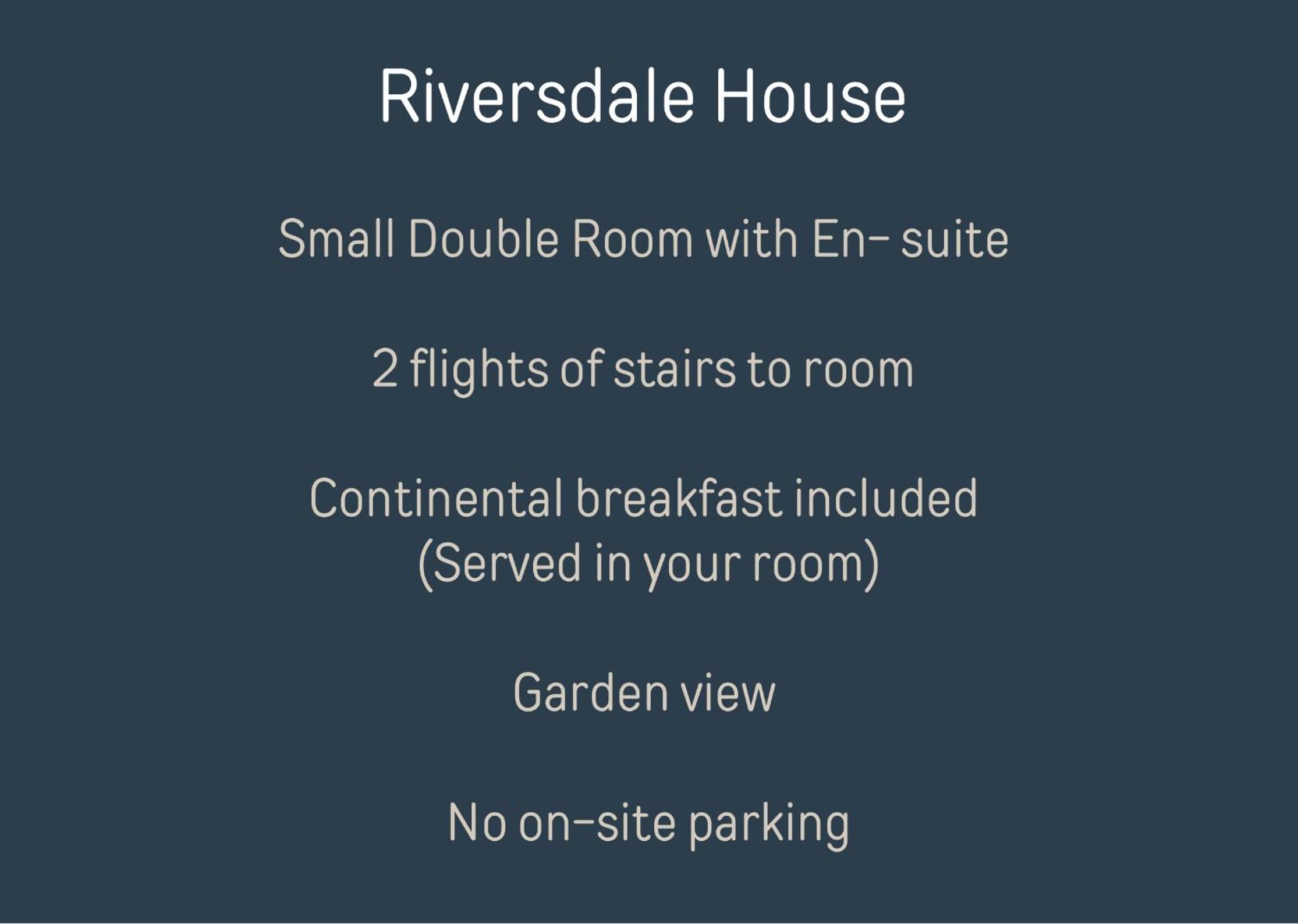 Riversdale House Bed & Breakfast