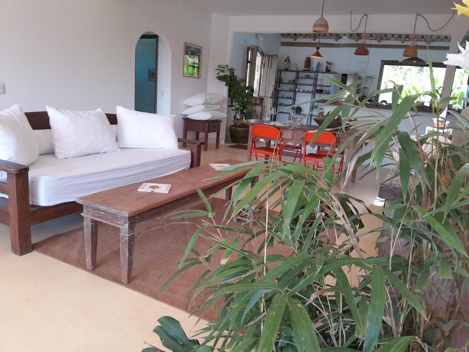 Casa Trancoso perto quadrado praia