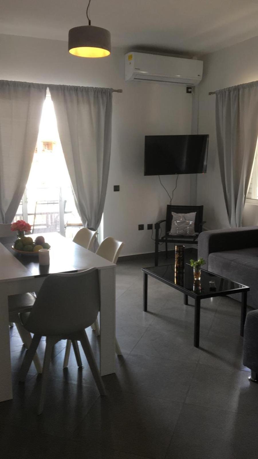 Grey family and friends apartment view 3