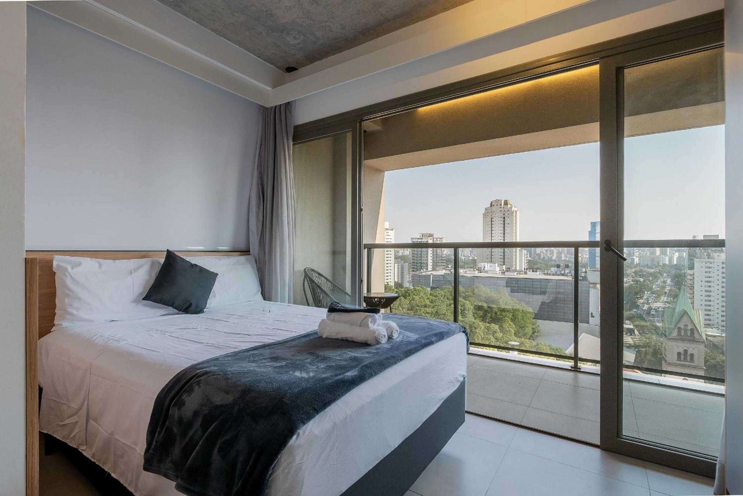 Experiência by Dabra House: Studios com Vista Panorâmica, Jardim Paulista!