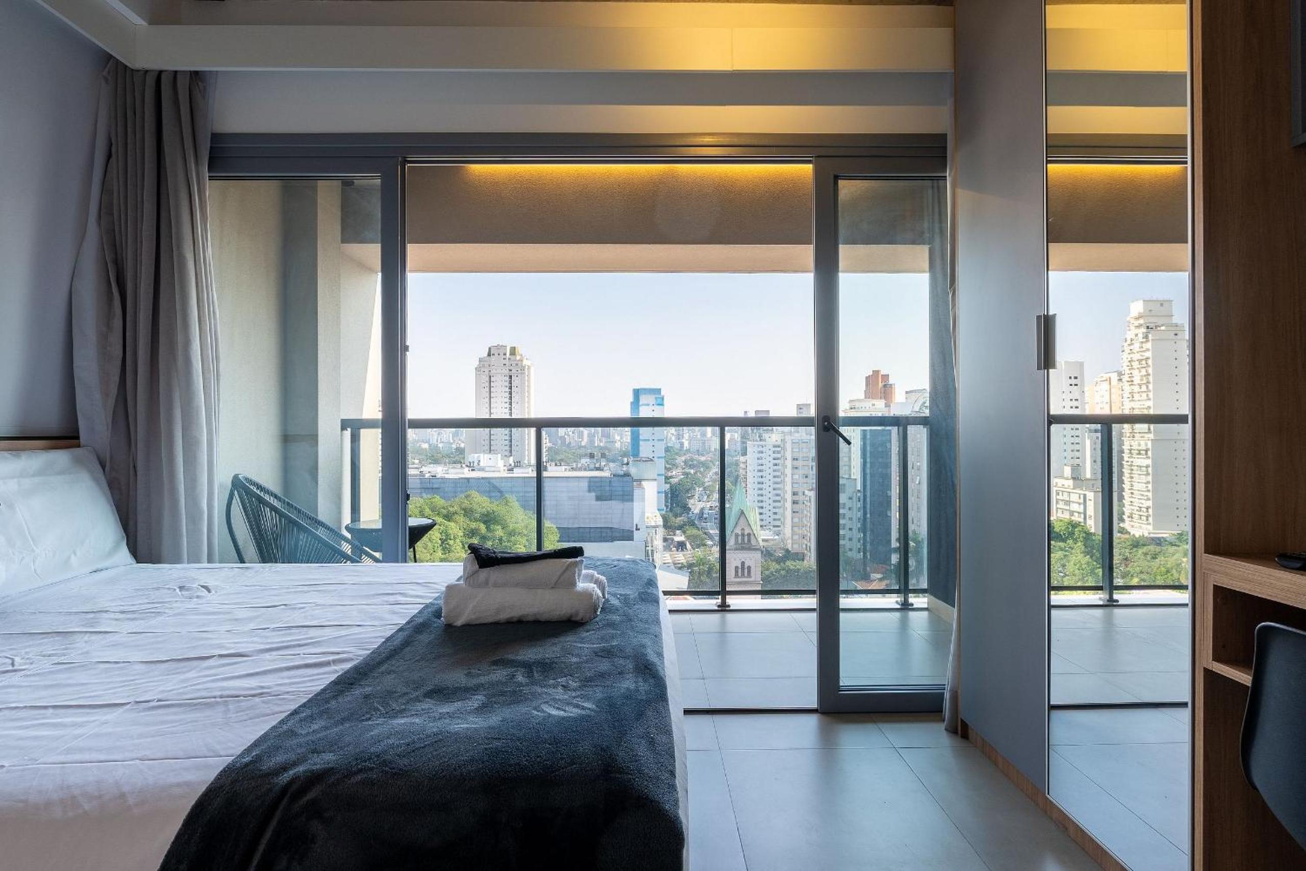 Experiência by Dabra House: Studios com Vista Panorâmica, Jardim Paulista!