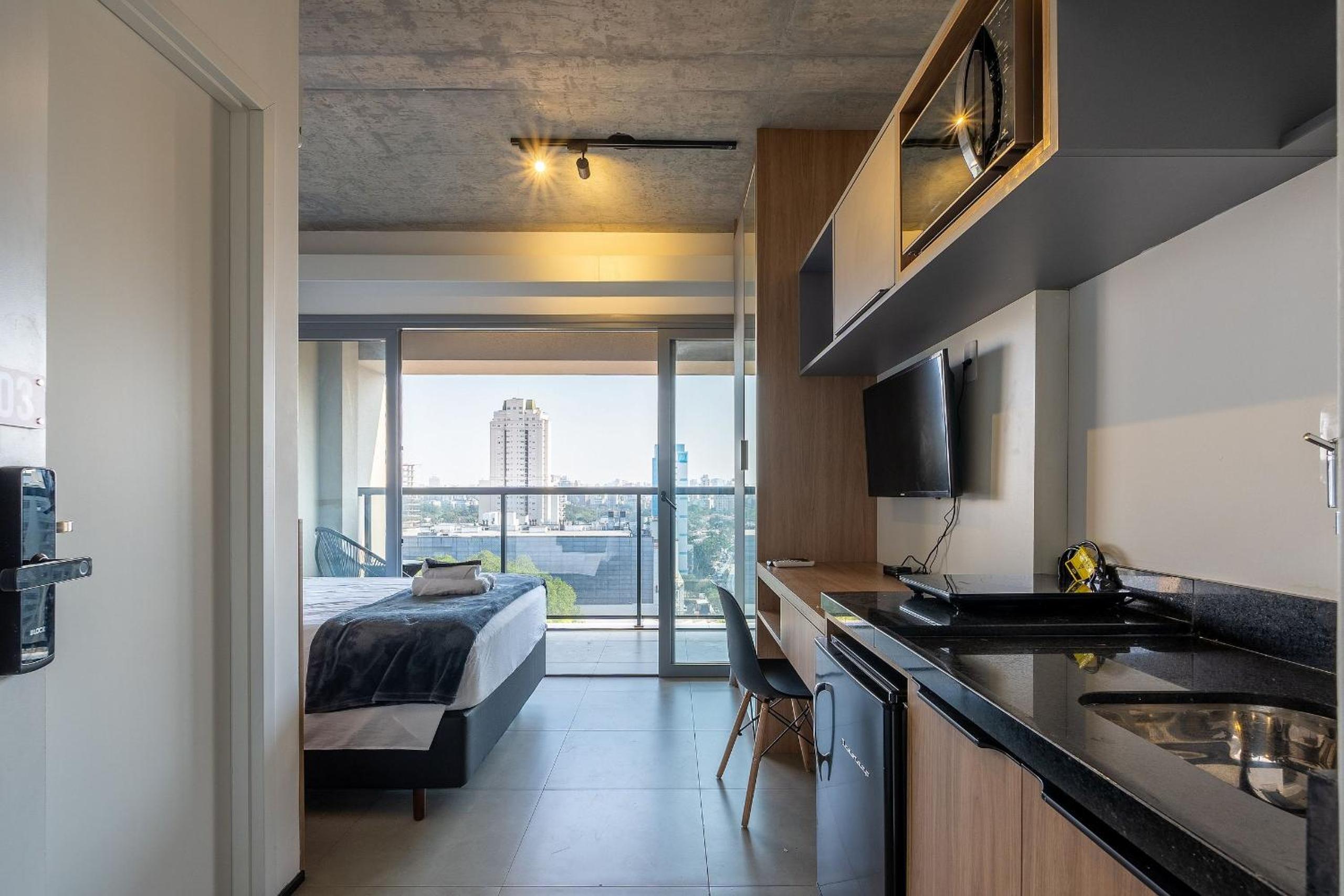 Experiência by Dabra House: Studios com Vista Panorâmica, Jardim Paulista!