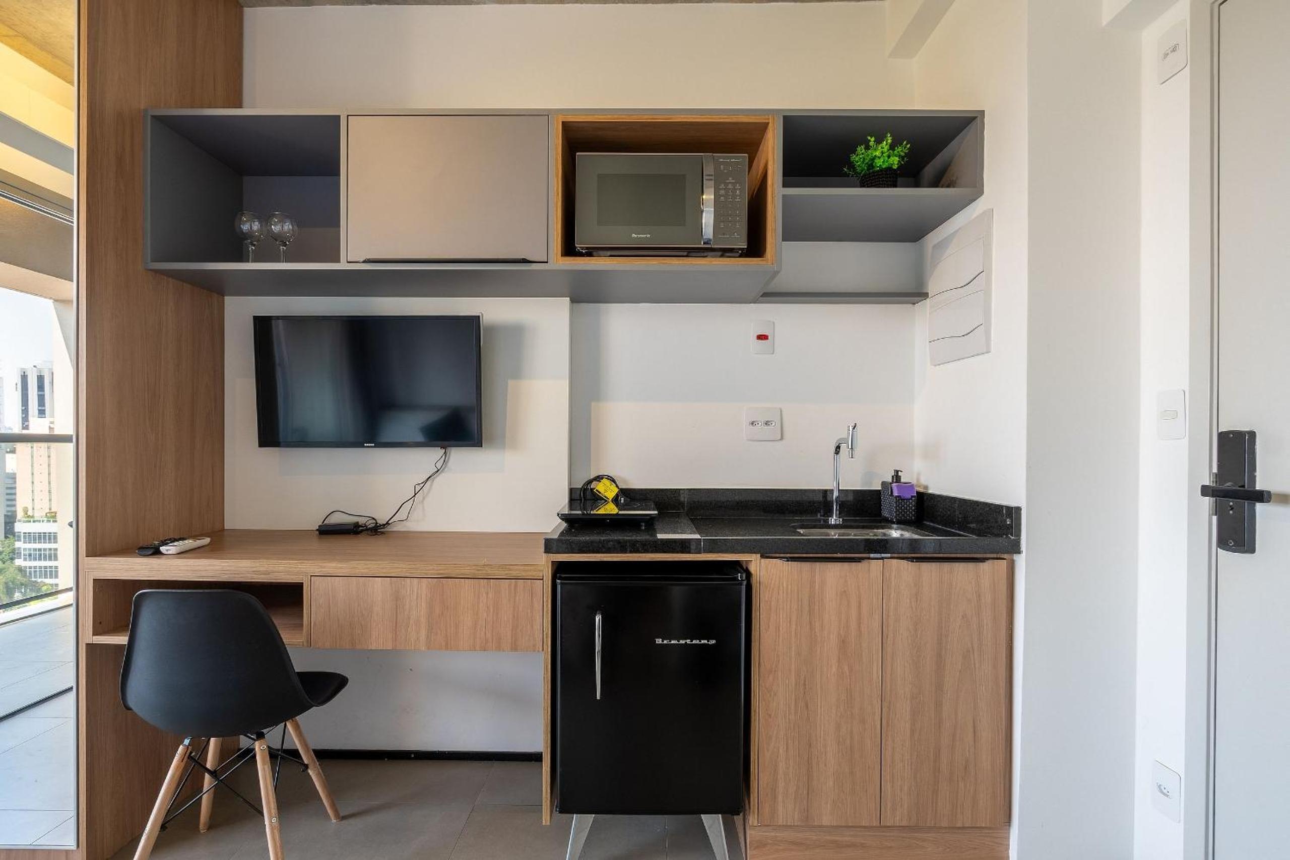 Experiência by Dabra House: Studios com Vista Panorâmica, Jardim Paulista!