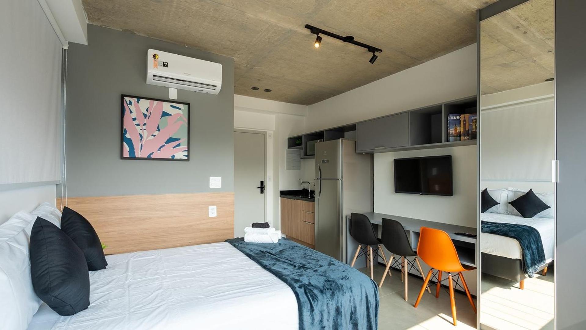 Experiência by Dabra House: Studios com Vista Panorâmica, Jardim Paulista!