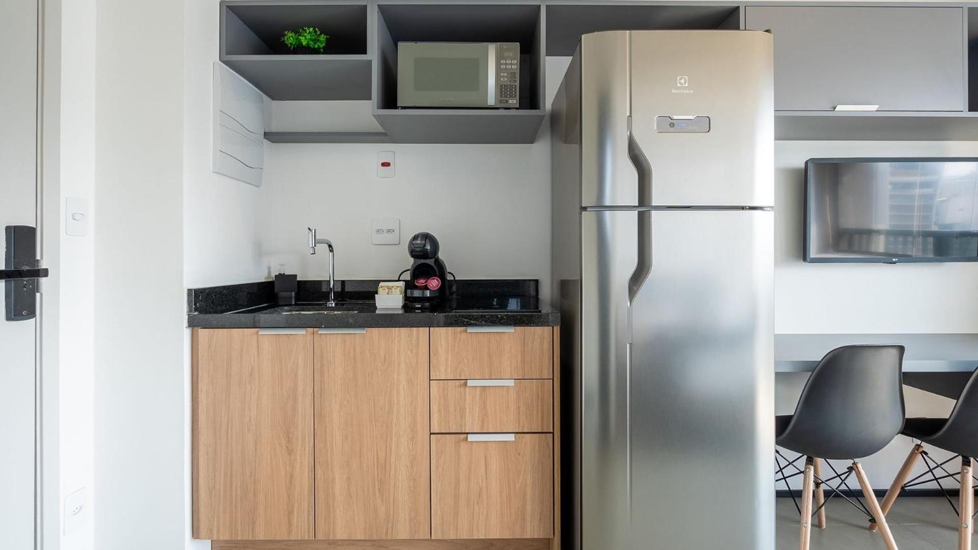 Experiência by Dabra House: Studios com Vista Panorâmica, Jardim Paulista!