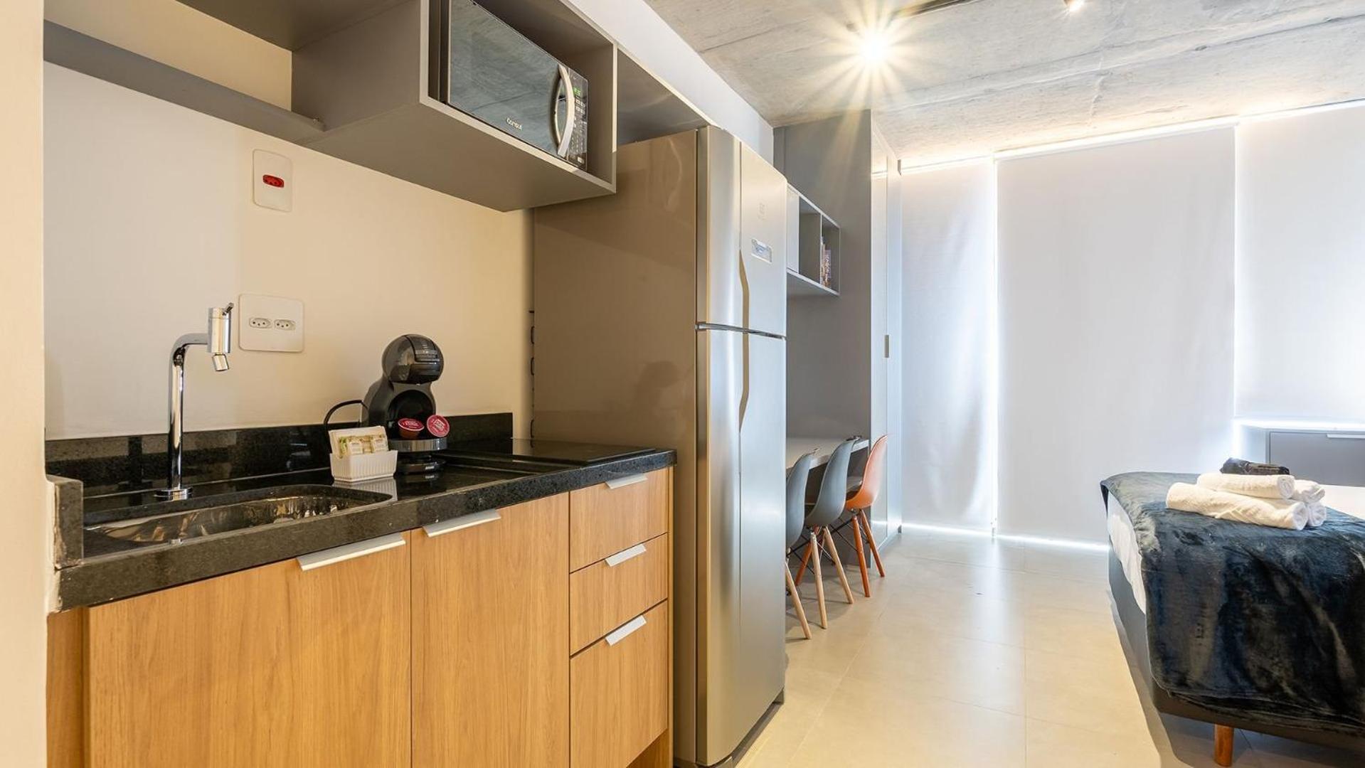 Experiência by Dabra House: Studios com Vista Panorâmica, Jardim Paulista!
