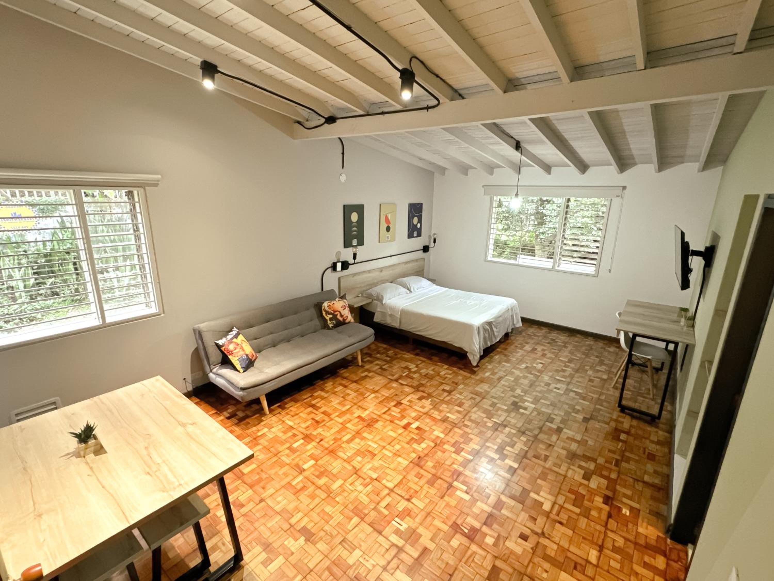 Apartaestudio amueblado en Poblado FRN106 By Roots Rentals