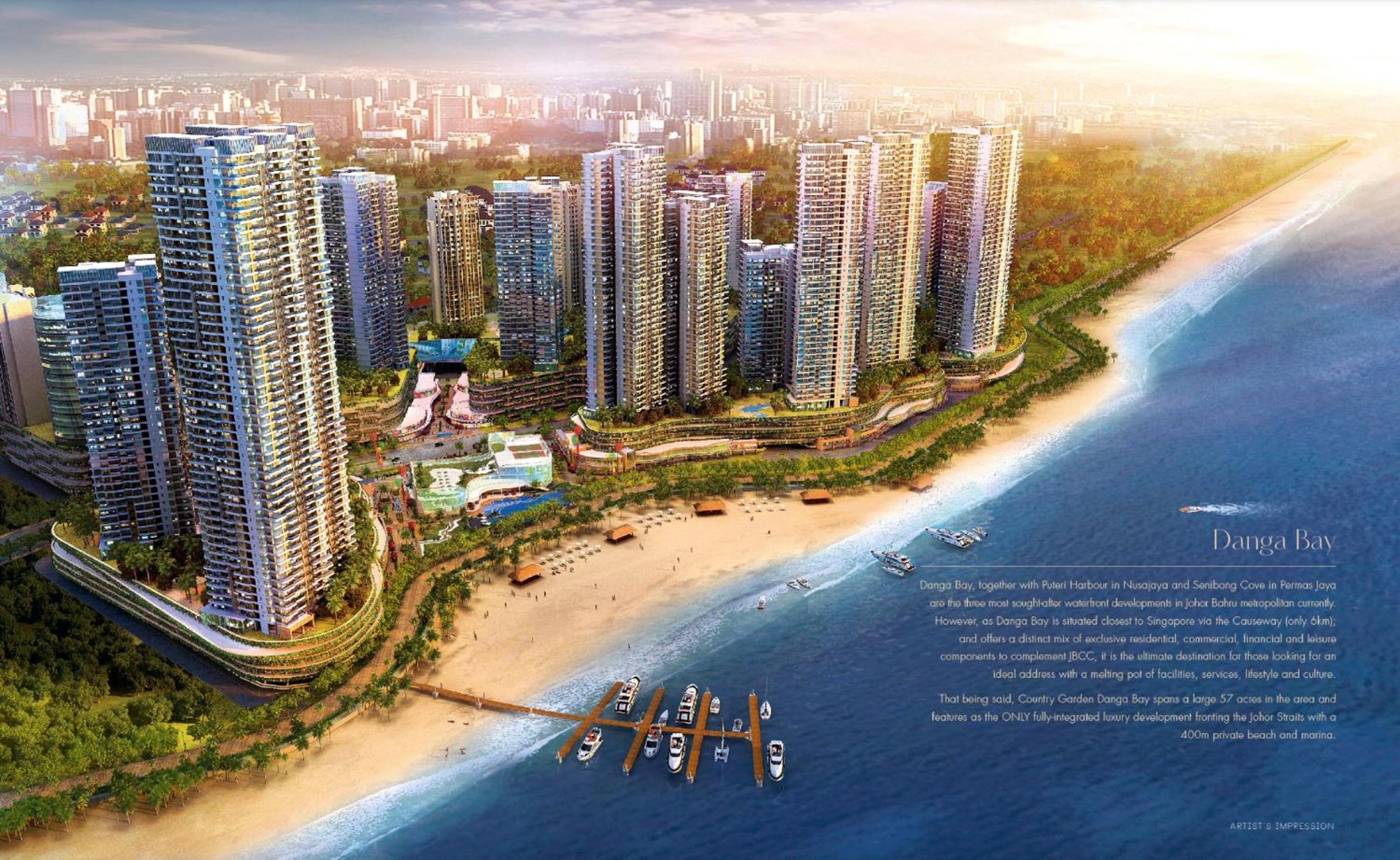 Wind Serenity at Country Garden Danga Bay with 2CarParks FOC Netflix Access and YouTube Premium 3Beds3Bath for 6-13pax by Minshuku