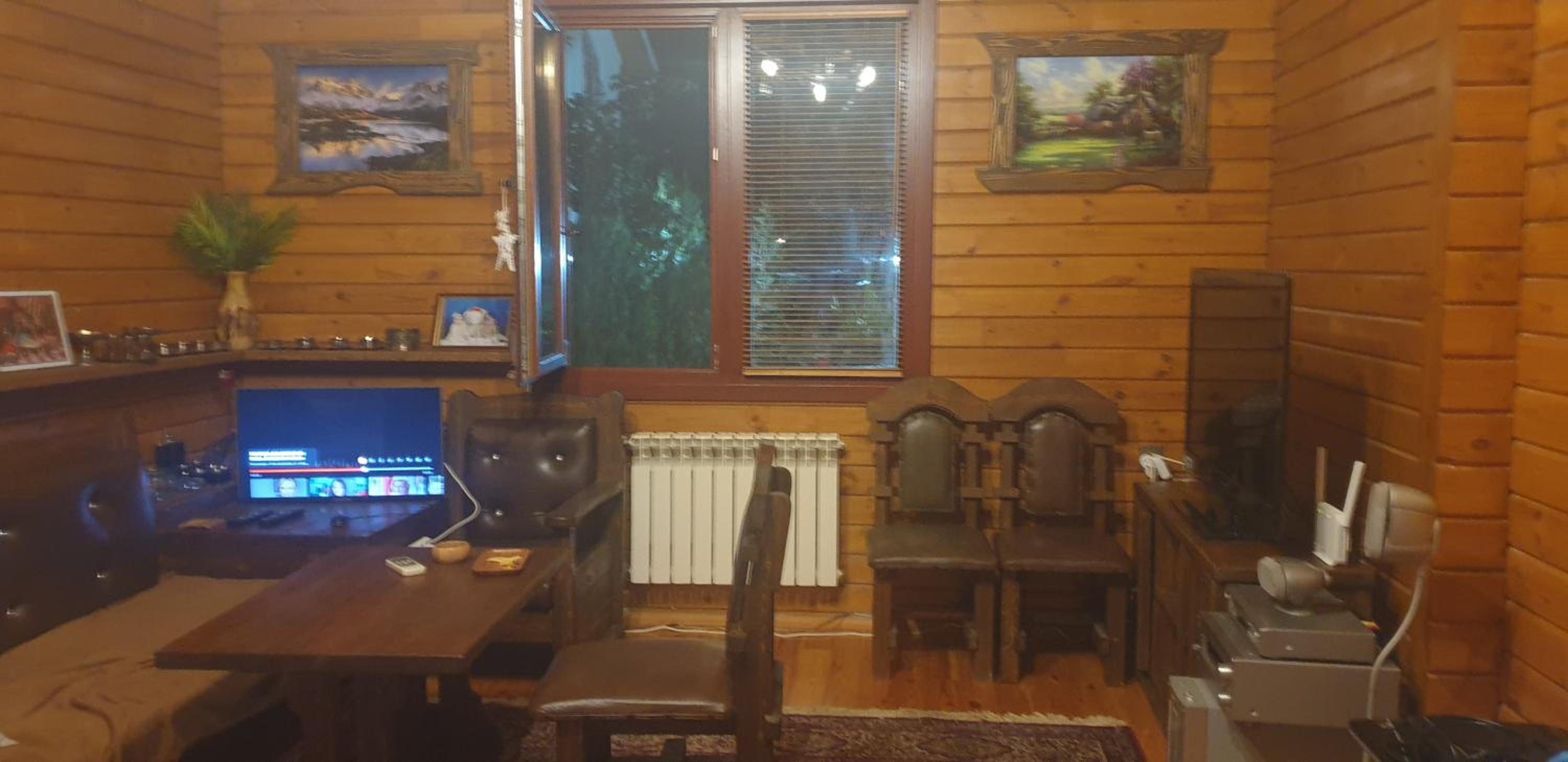 wooden villa