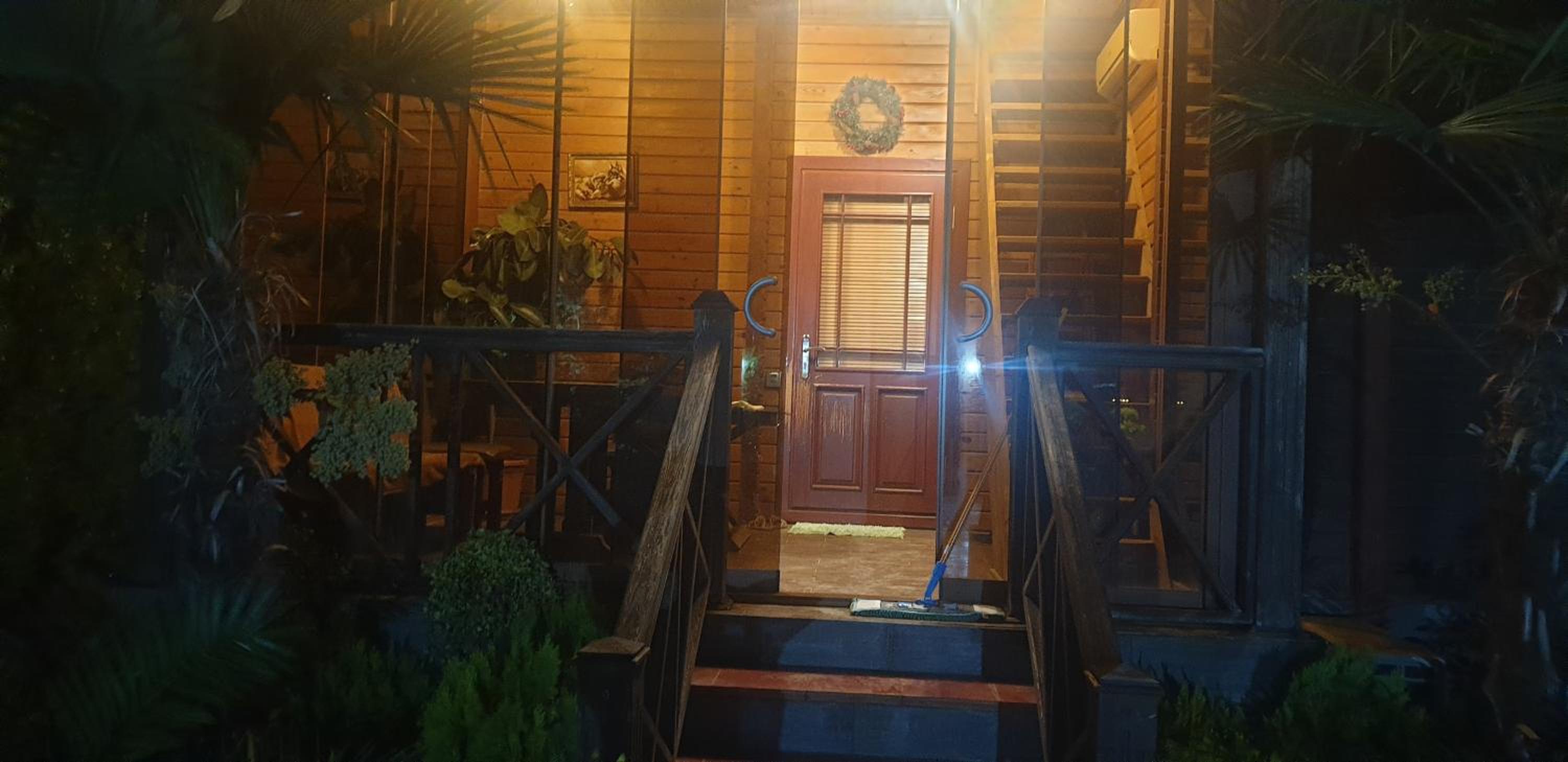 wooden villa