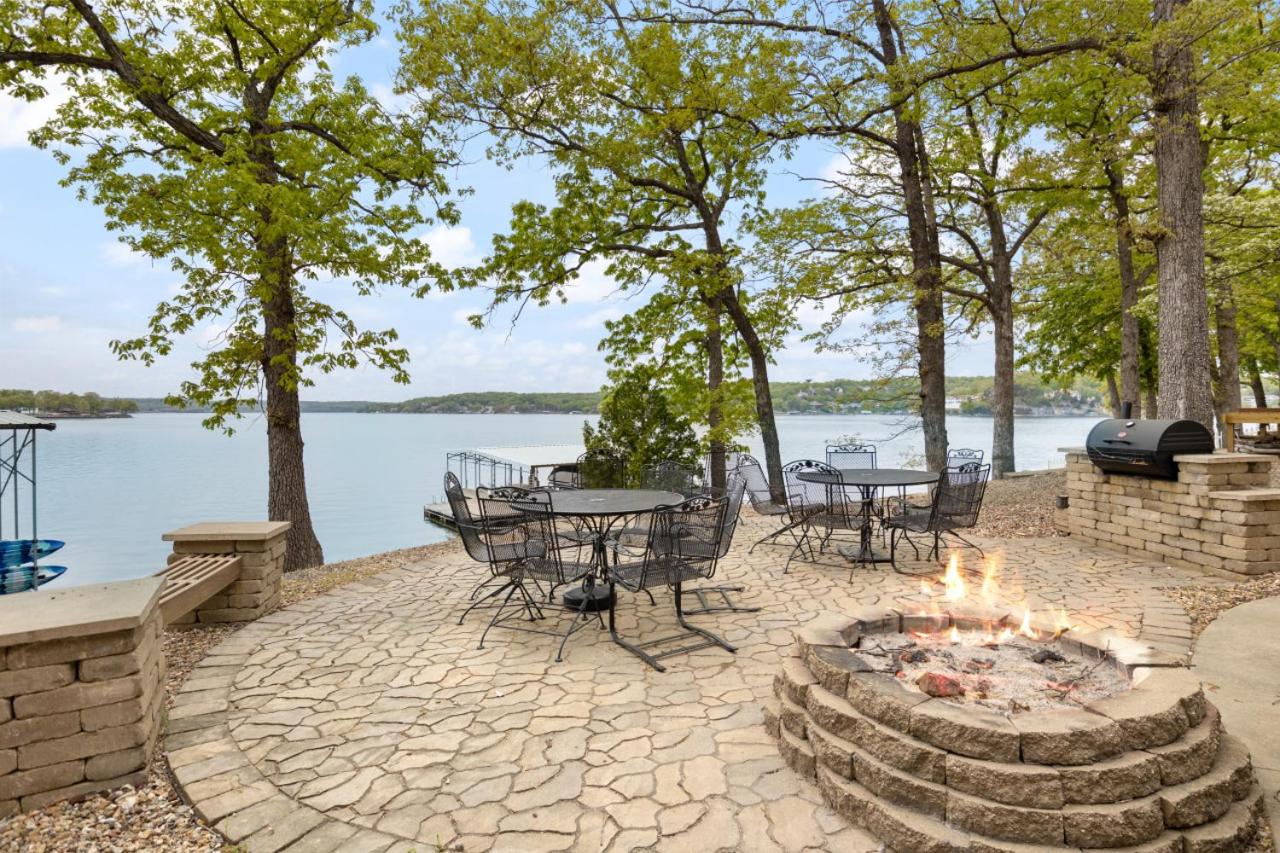 Lookout Lodge Private Dock, Firepit view 4