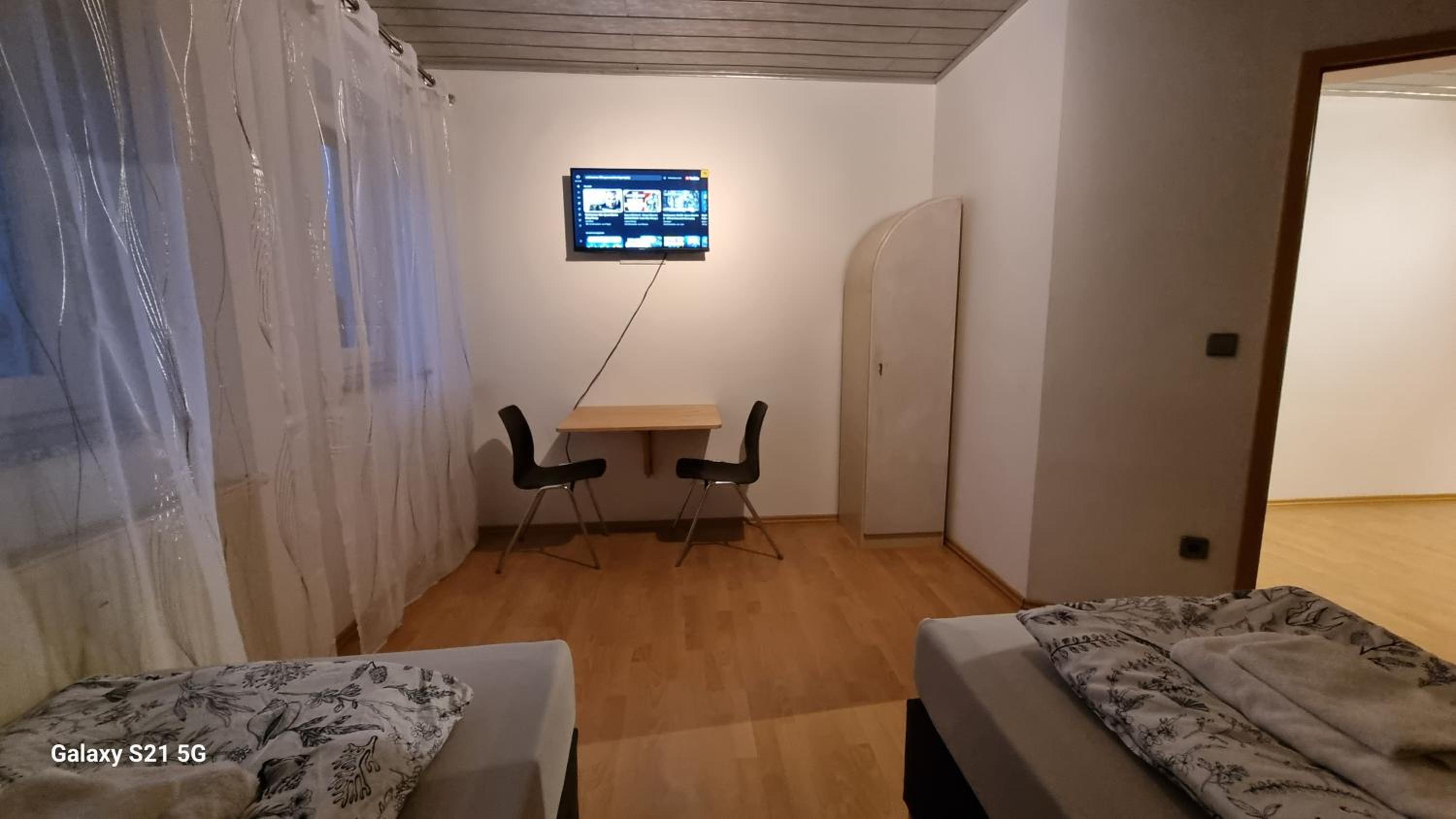 Schlafzimmer 1 mit Top Aussicht über Weilstetten Balingen