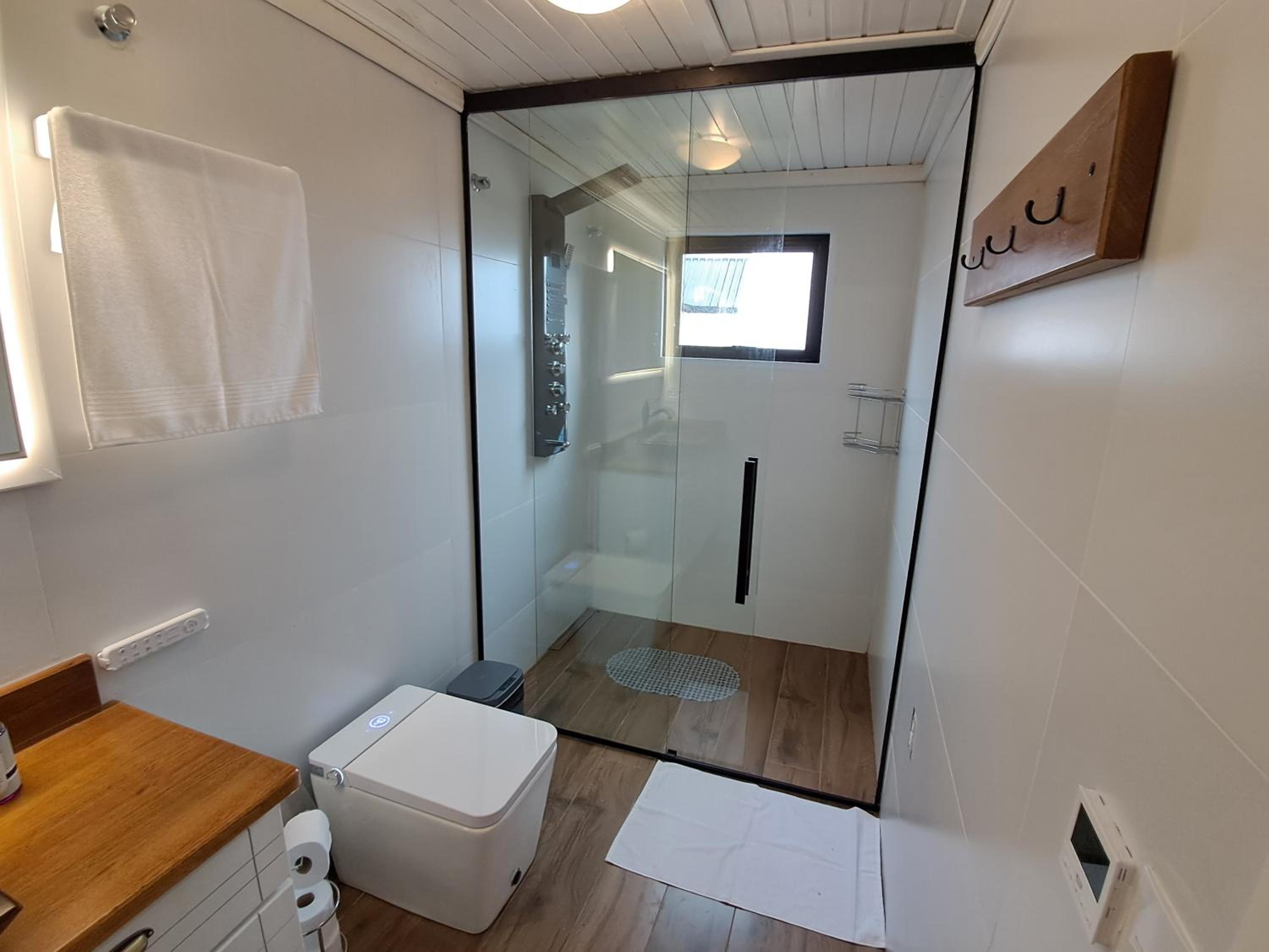 Cabana com Banheira Hidromassagem e Piso Aquecido