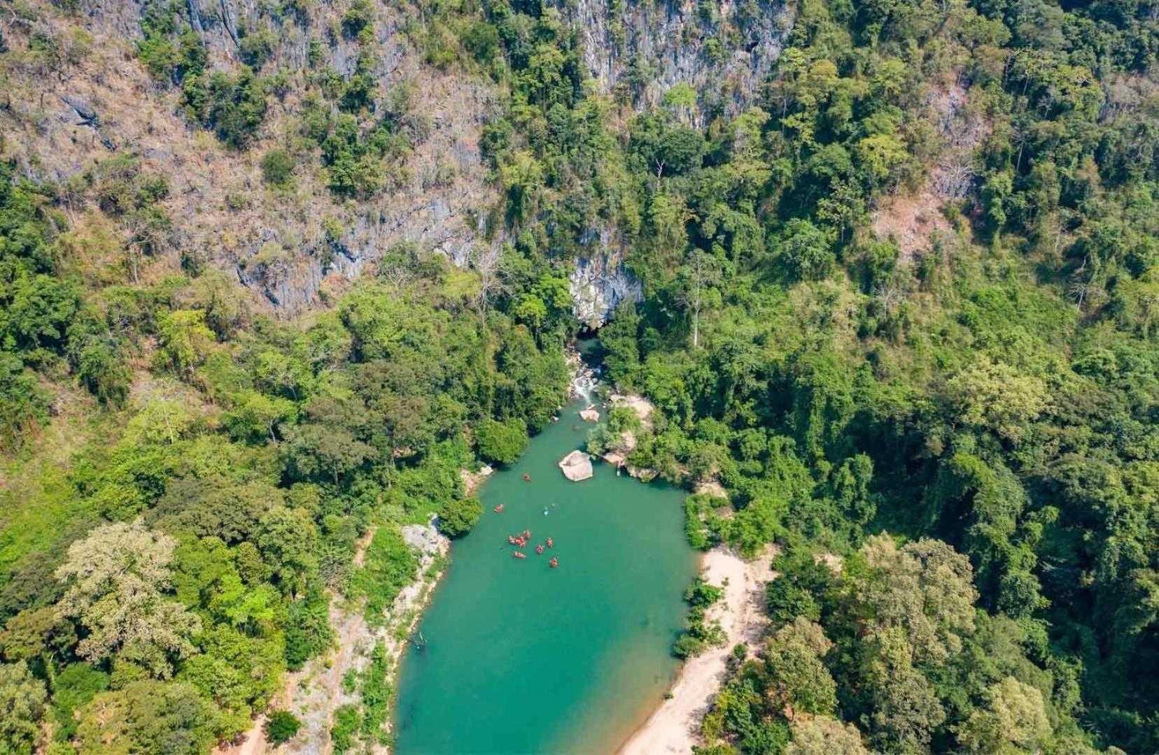 Konglor Cave Resort-Riverside Restaurant