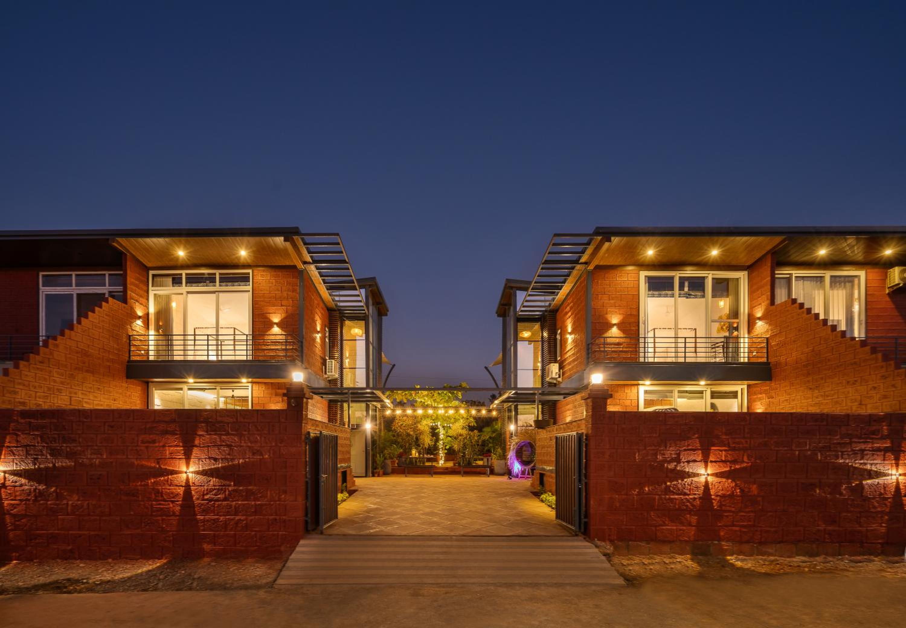 SaffronStays Hobbes - 3BR private pool villa with lawn, family lounge, BBQ nights & deck sit-outs, ideal for celebrations