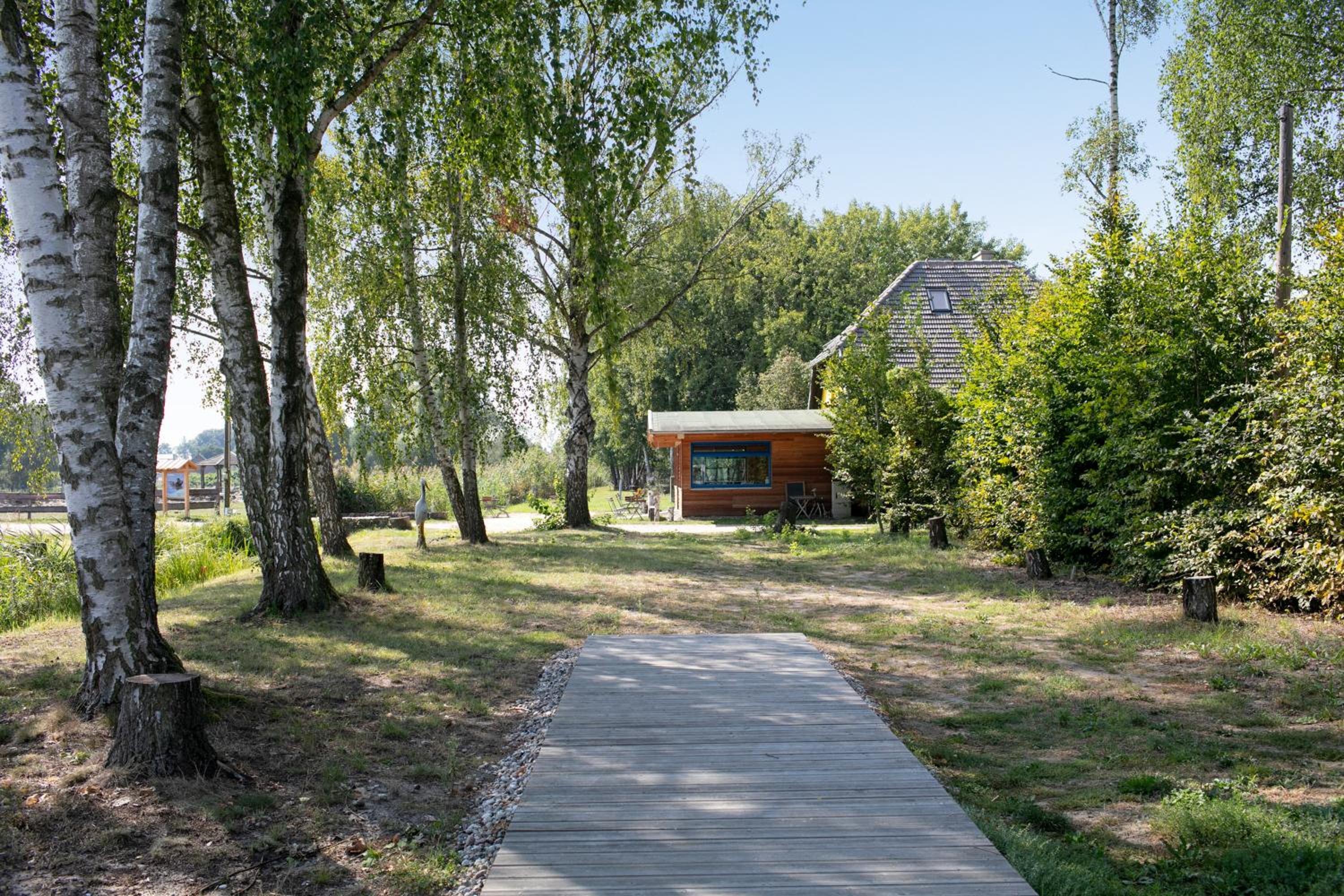 Ferienhaus Im Teichland Linum