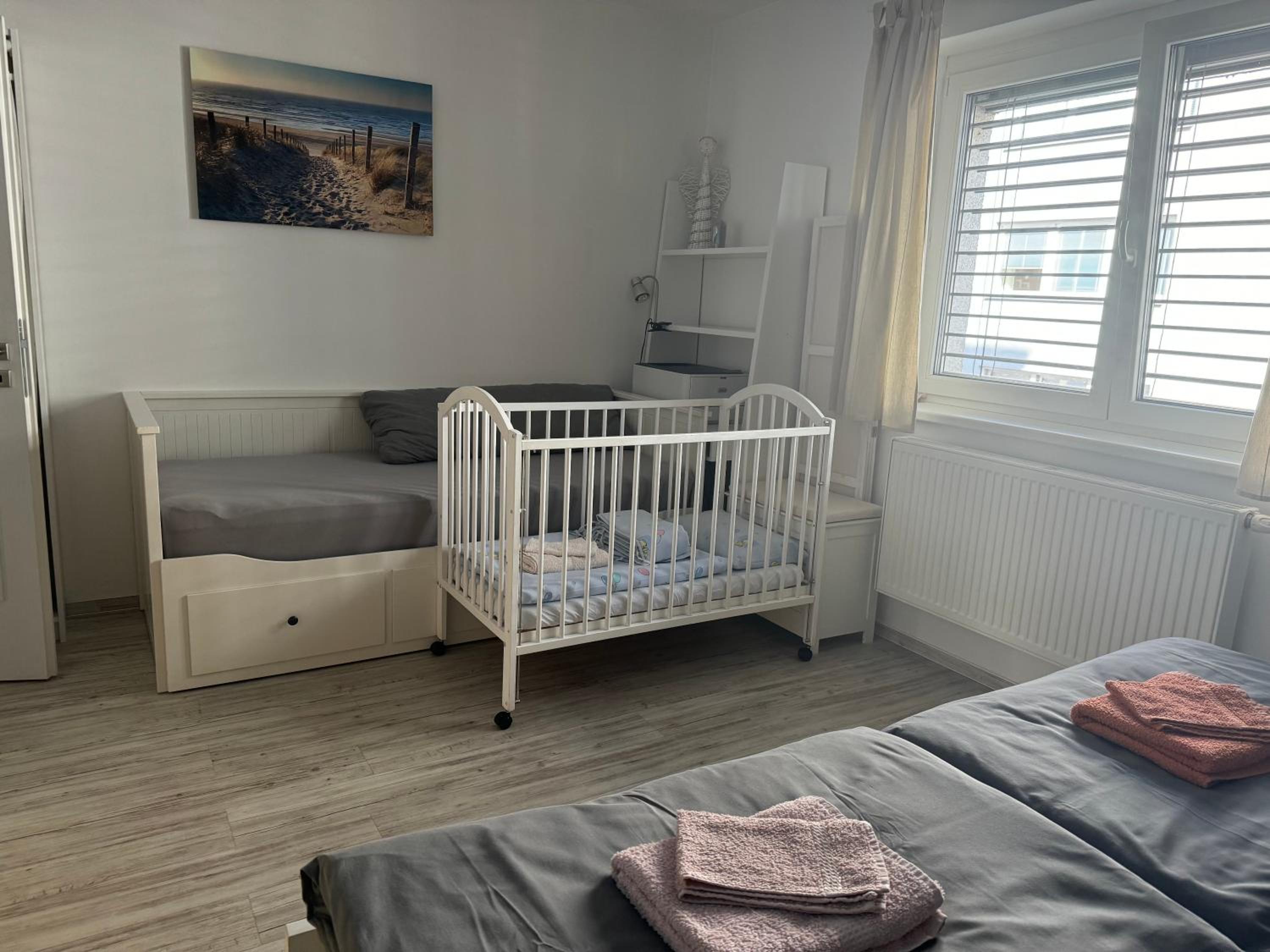 Apartmán s garáží a balkónem