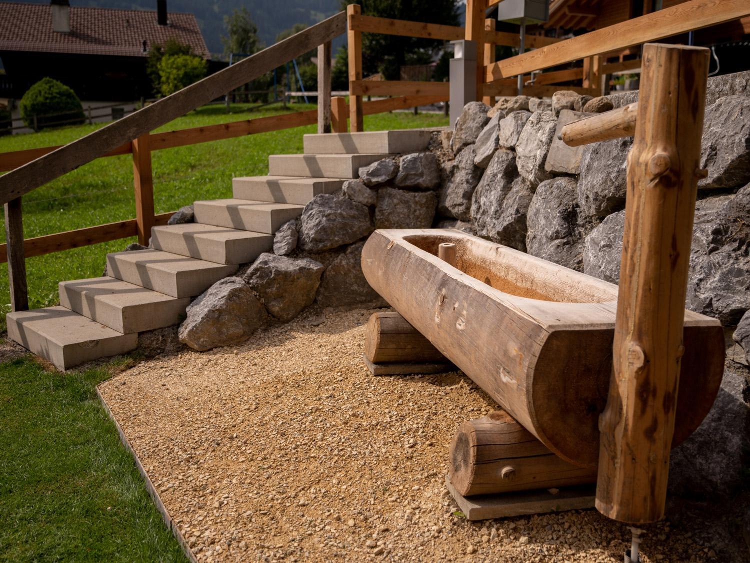Modernes Chalet mit Sauna, Whirlpool und Bergblick