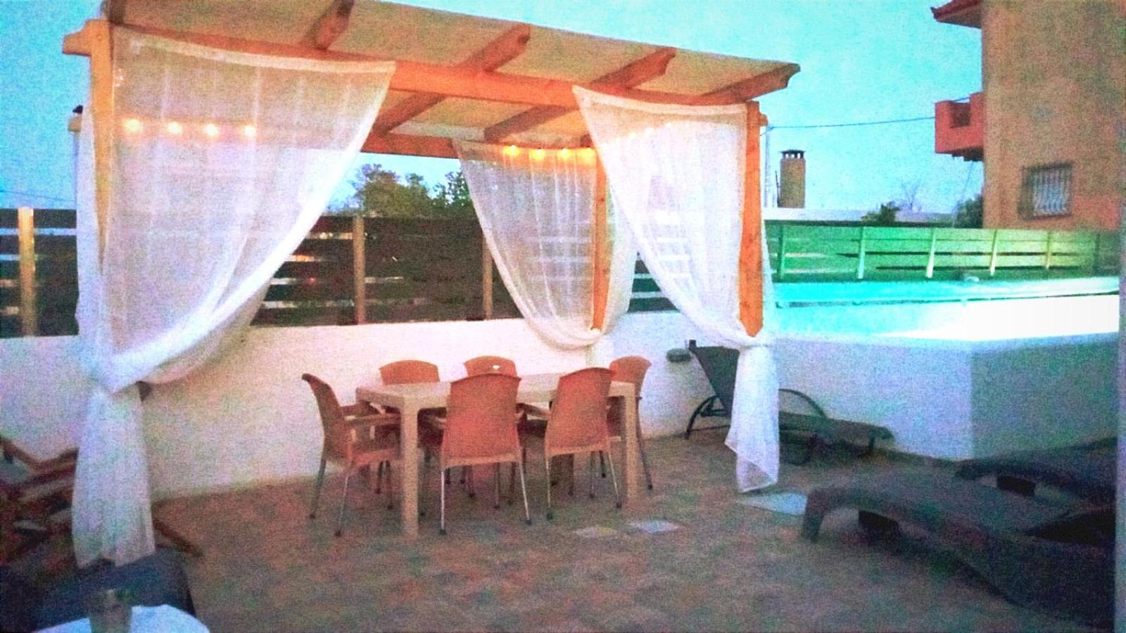 Athens Villa Artemis pool Sea Airport view 4