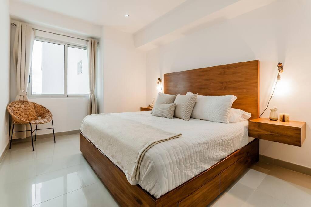 Stylish one BR APT with lagoon view in DT Cancún