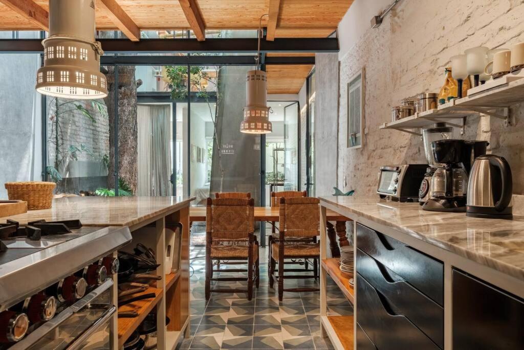 Architect house with rooftop in San Miguel Centro by VIATO