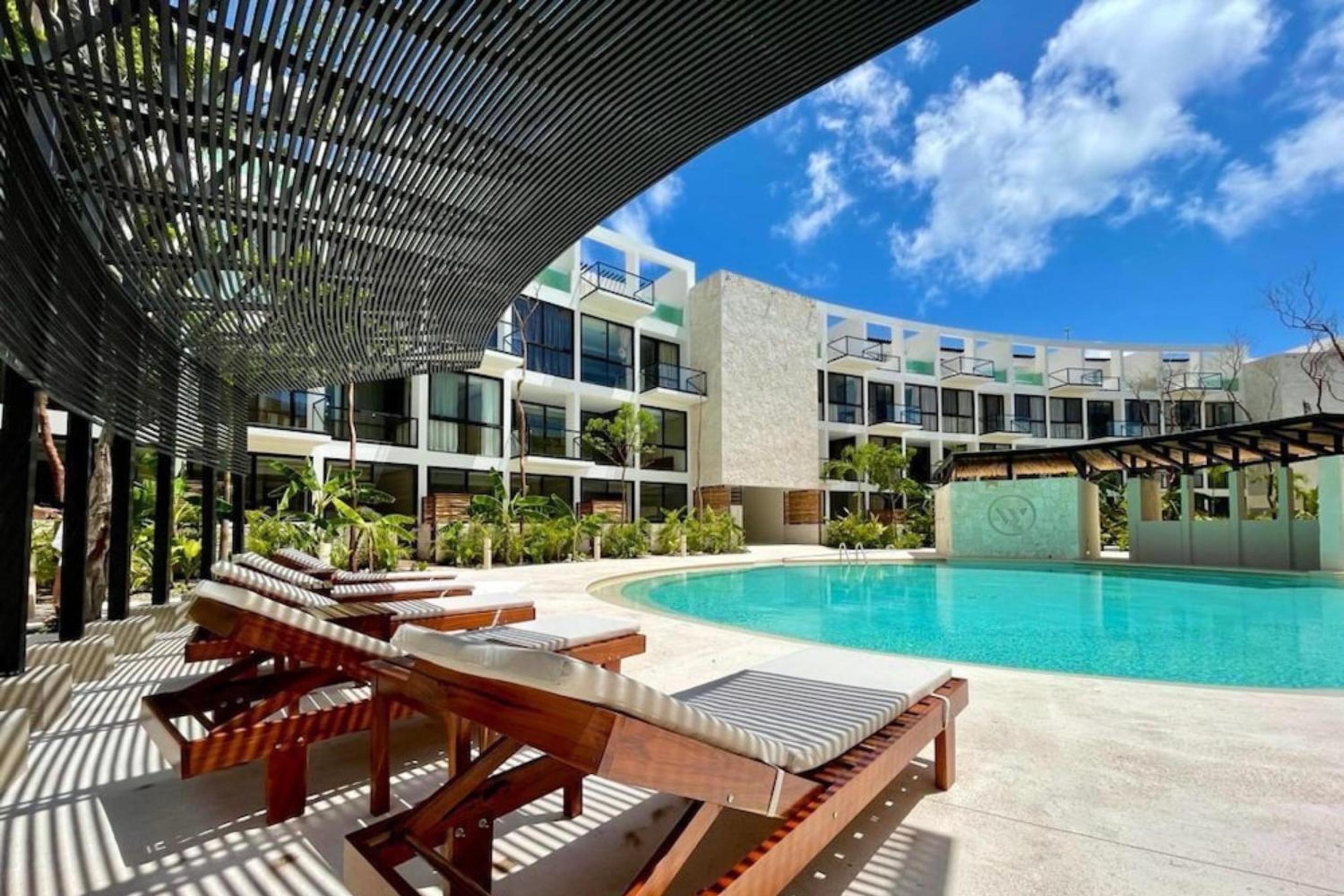 The Waves Tulum Intimate studio apartment with private plunge pool