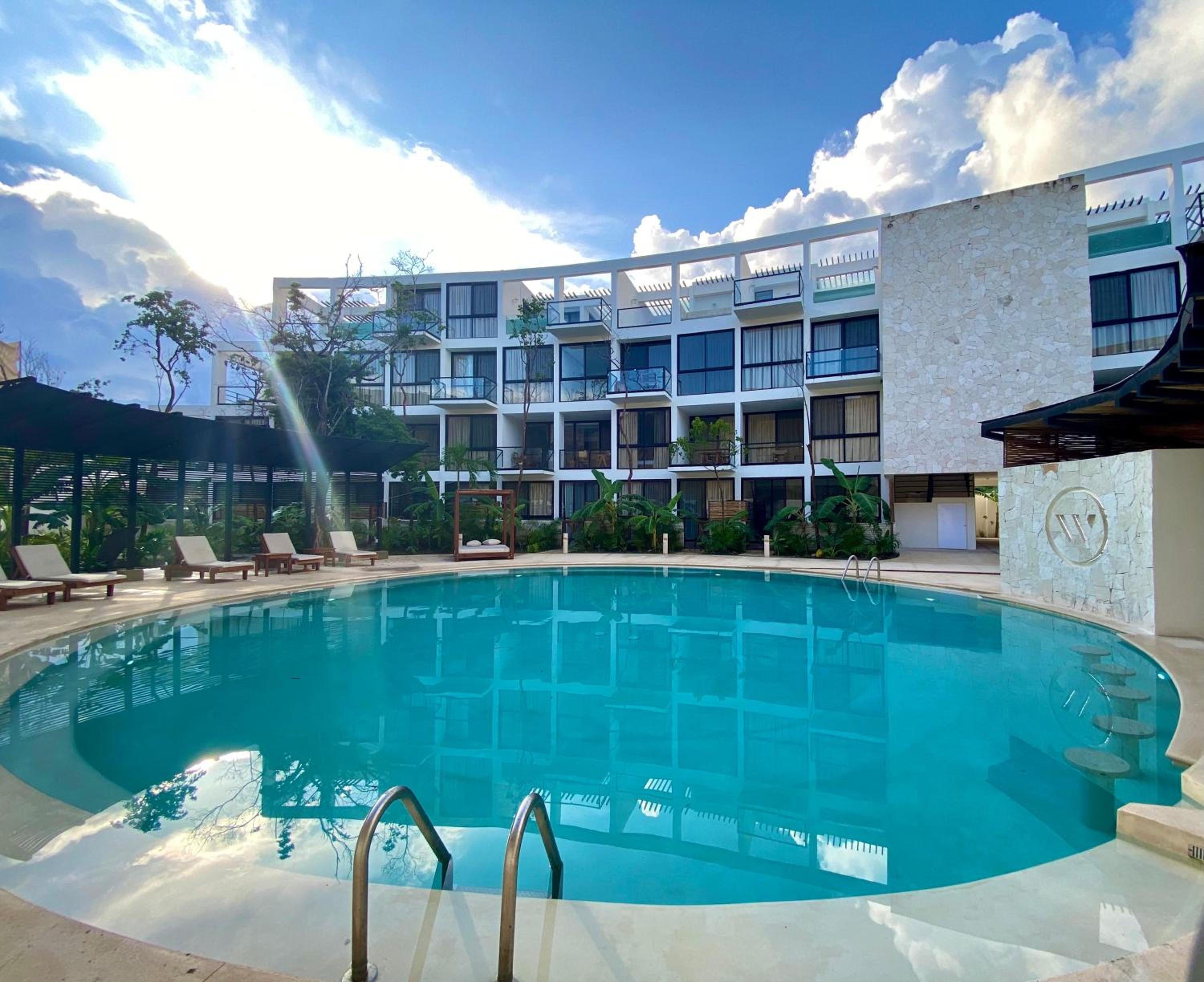 The Waves Tulum Intimate studio apartment with private plunge pool