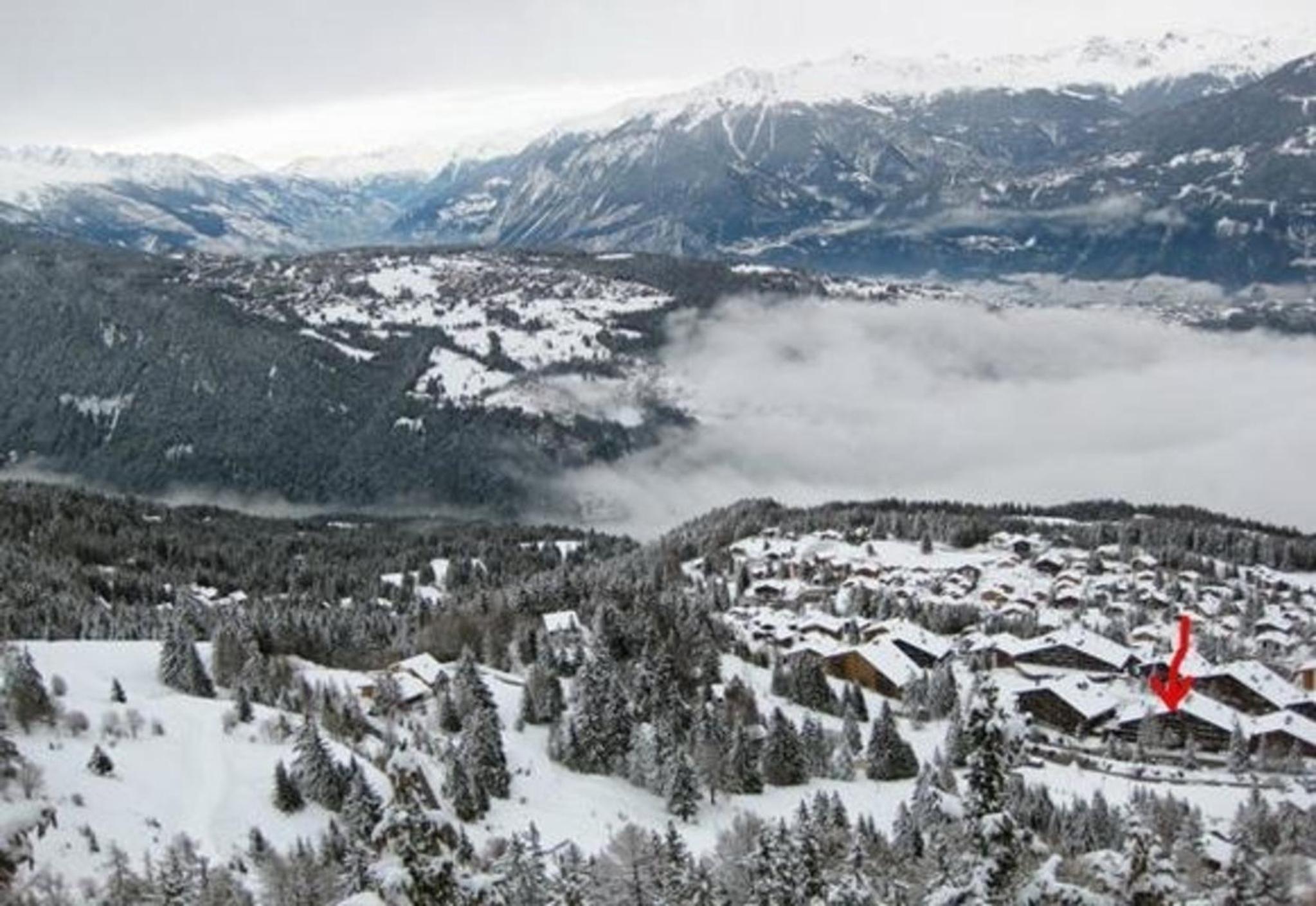 Ferienwohnung in Anzère, an der Skipiste