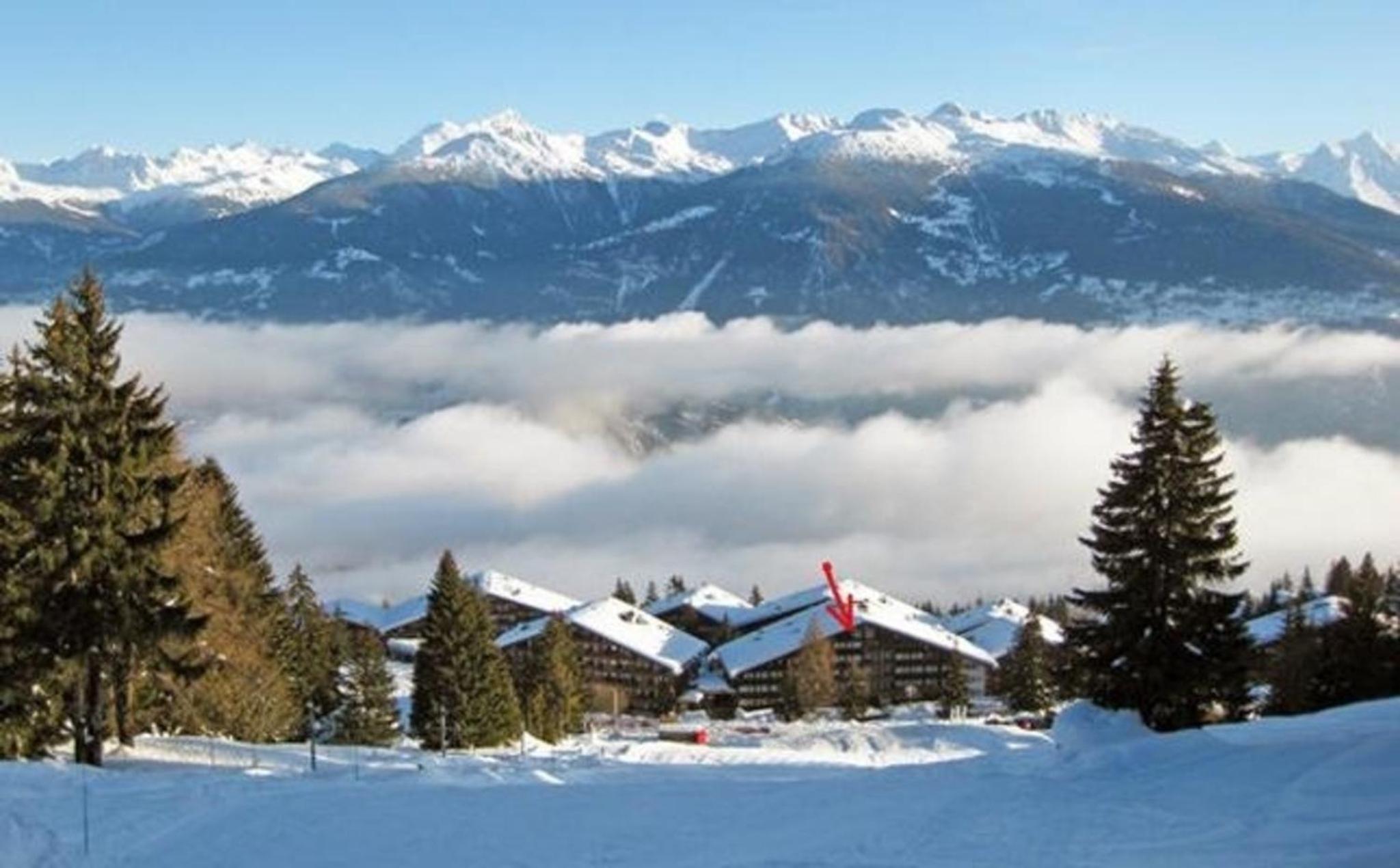 Ferienwohnung in Anzère, an der Skipiste