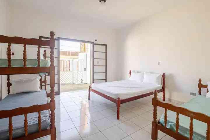 Casa na praia com piscina aquecida