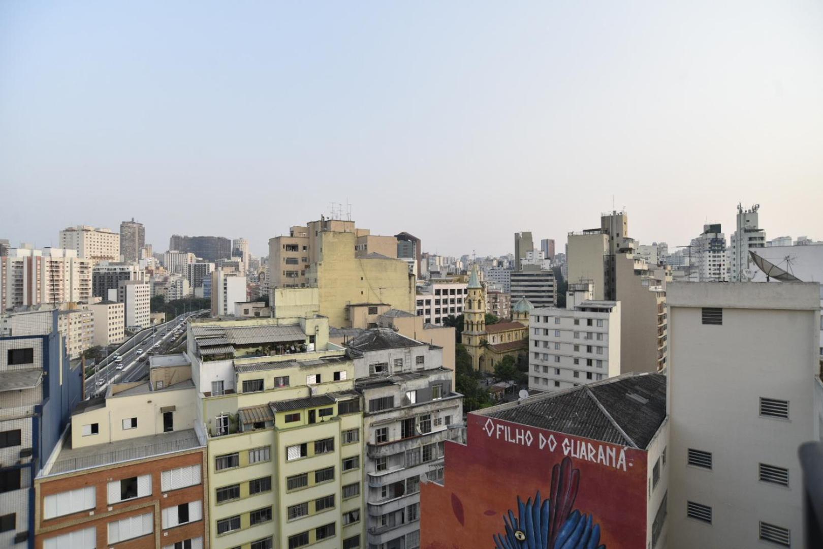 Flat com Vista 5 pessoas 2 suítes climatizados,