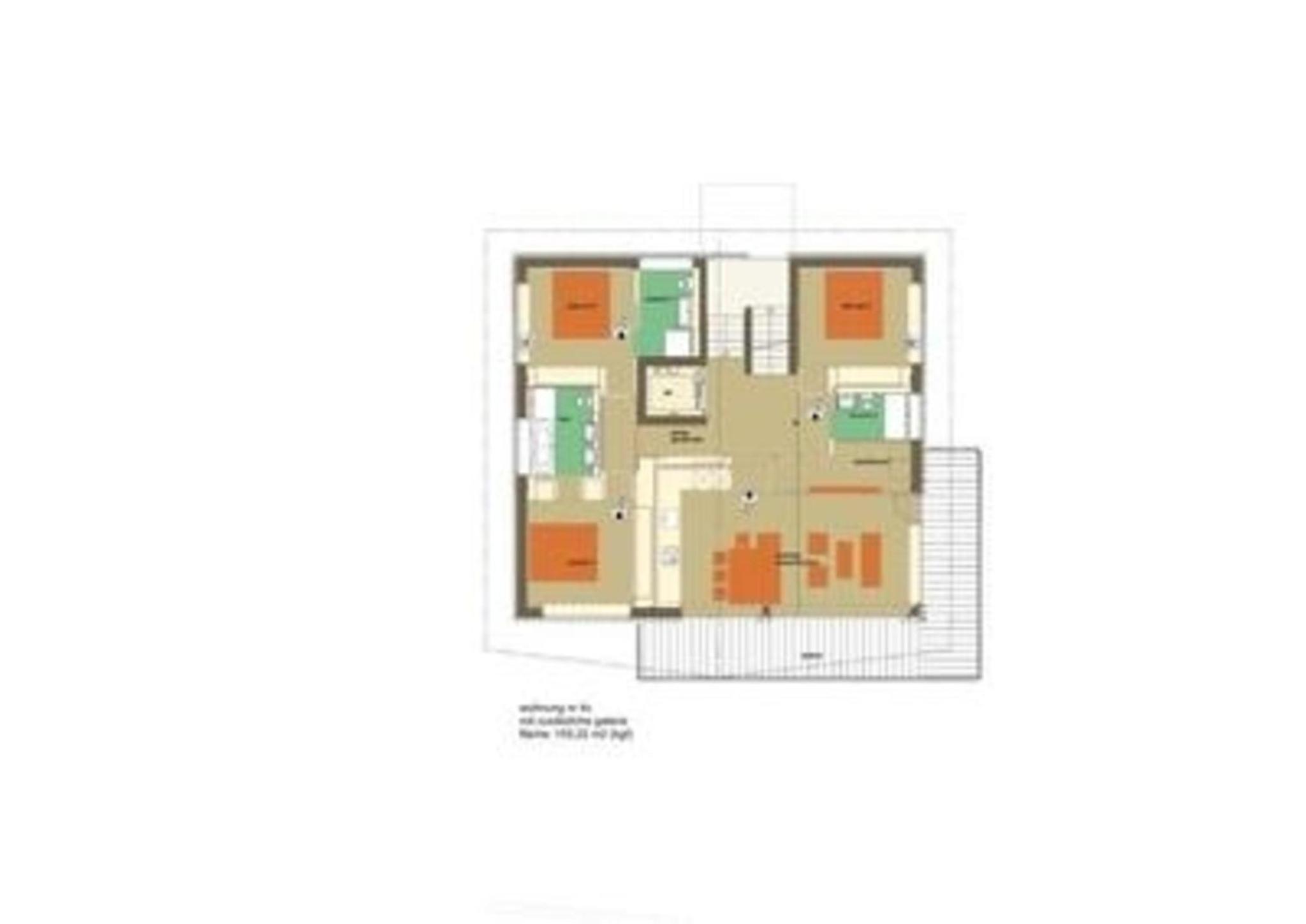 Alpine Lodge 6-Bett-Wohnung mit Galerie Chesa al Parc