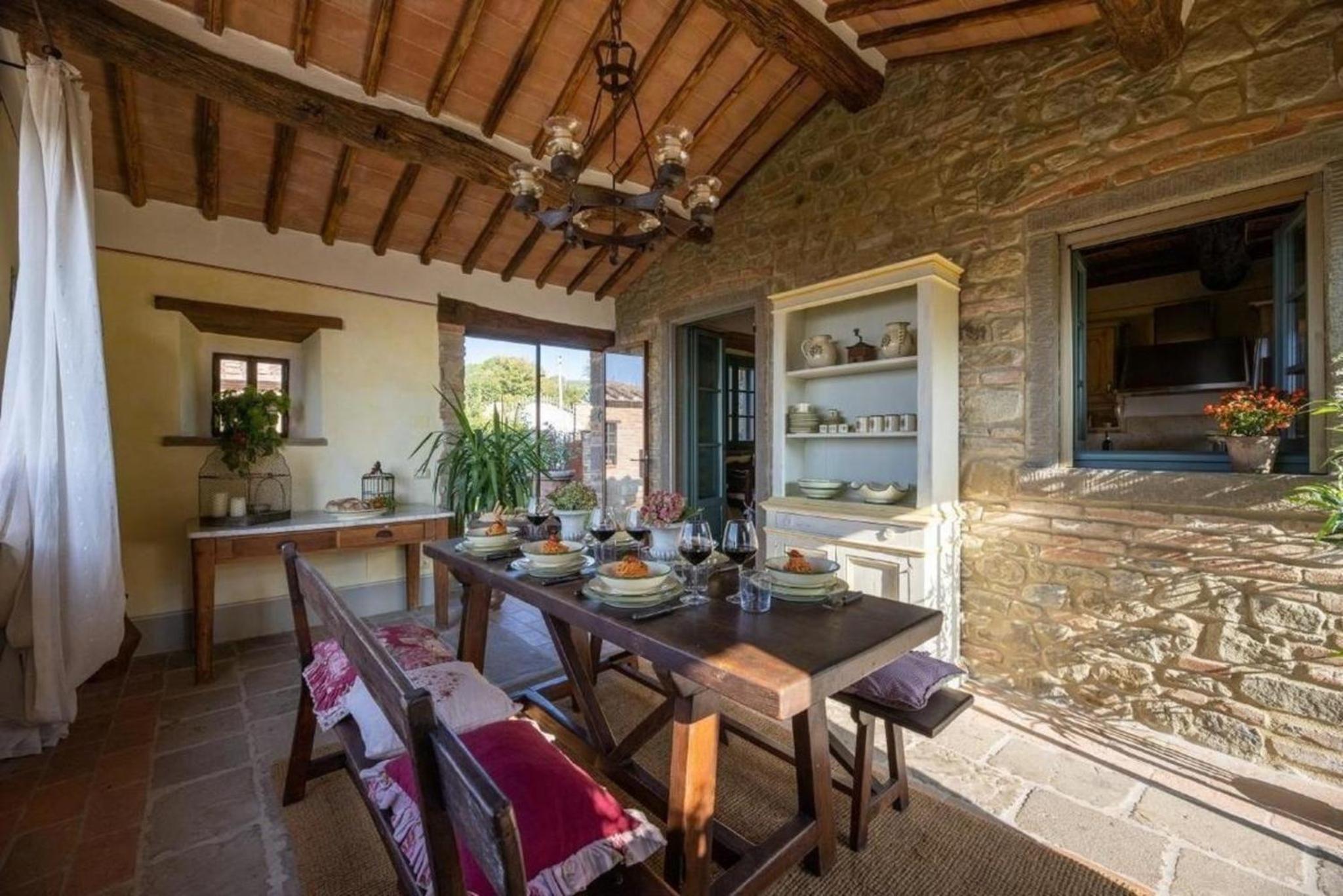 Wohnung in Cortona mit Terrasse, Garten und Grill view 4