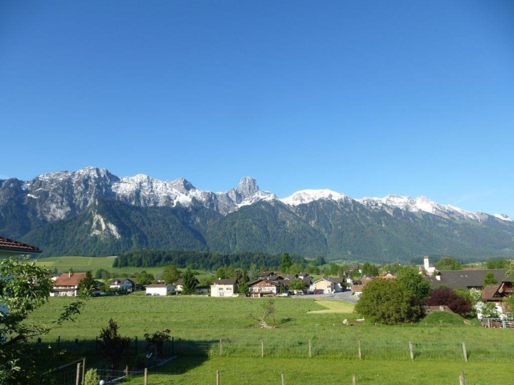 Ferienwohnung Amsoldingen mit herrlicher Aussicht