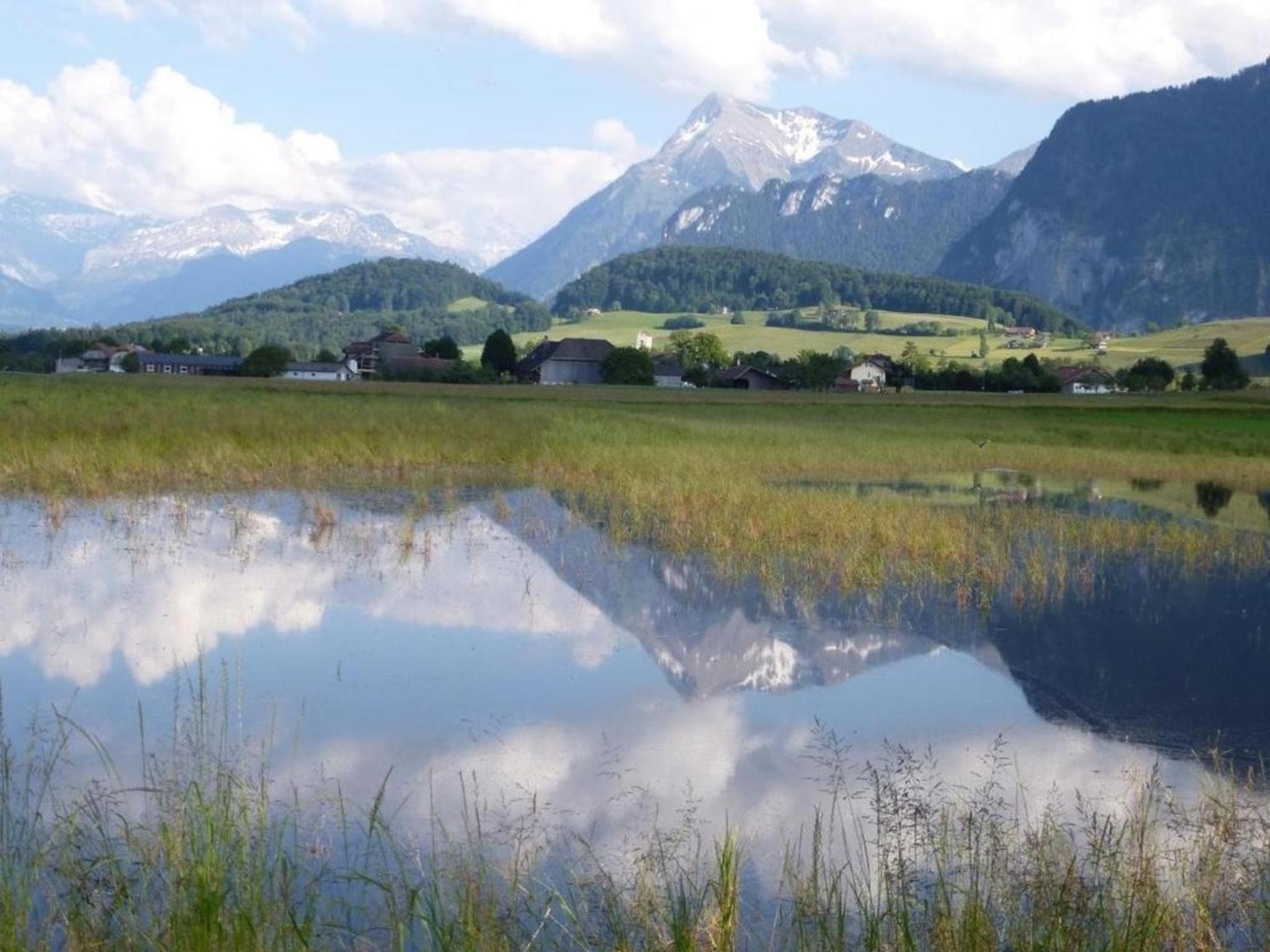 Ferienwohnung Amsoldingen mit herrlicher Aussicht