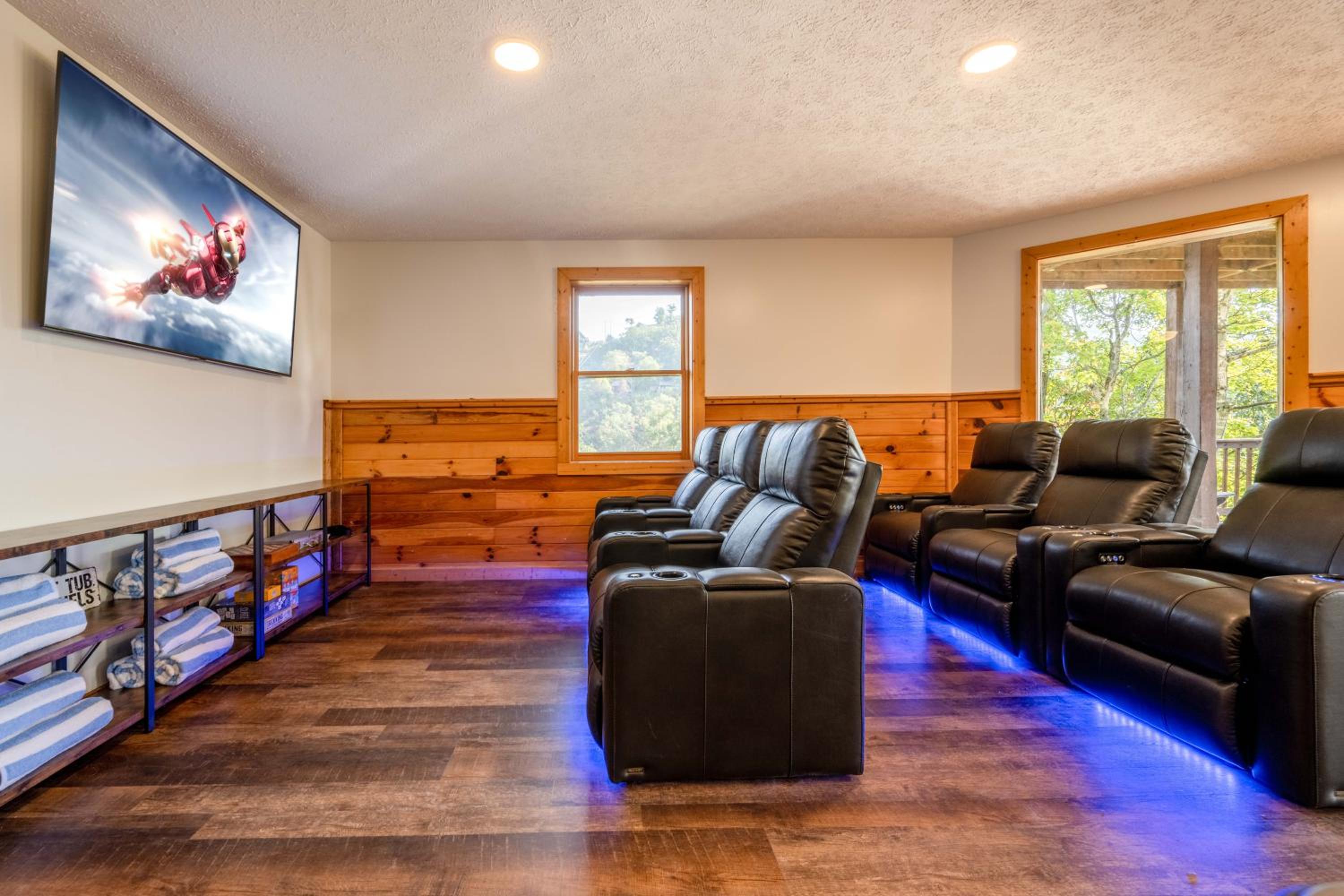 Breathtaking 5-Bedroom Getaway with game room, hot tub, and theatre room view 4